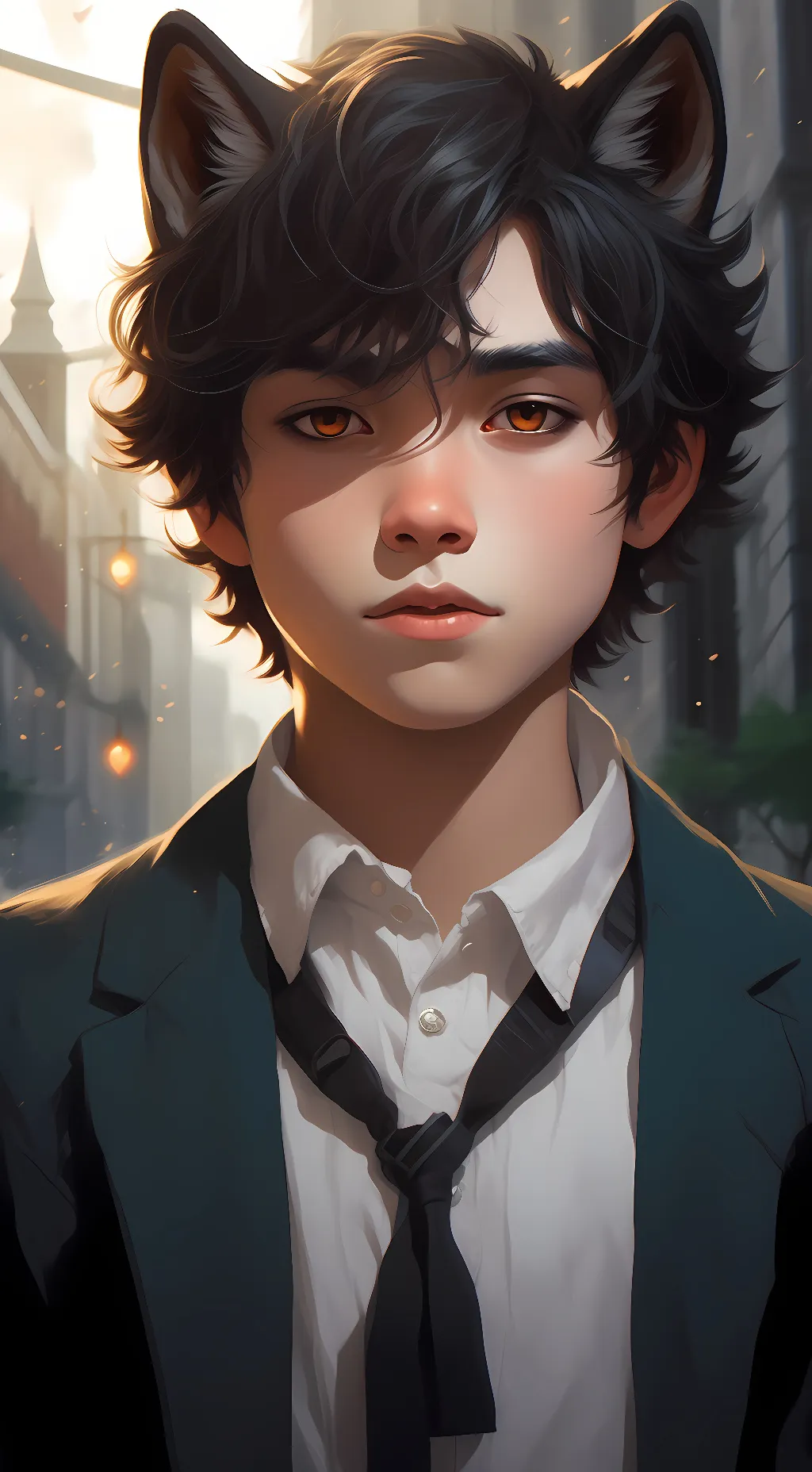 ai character: Zach background