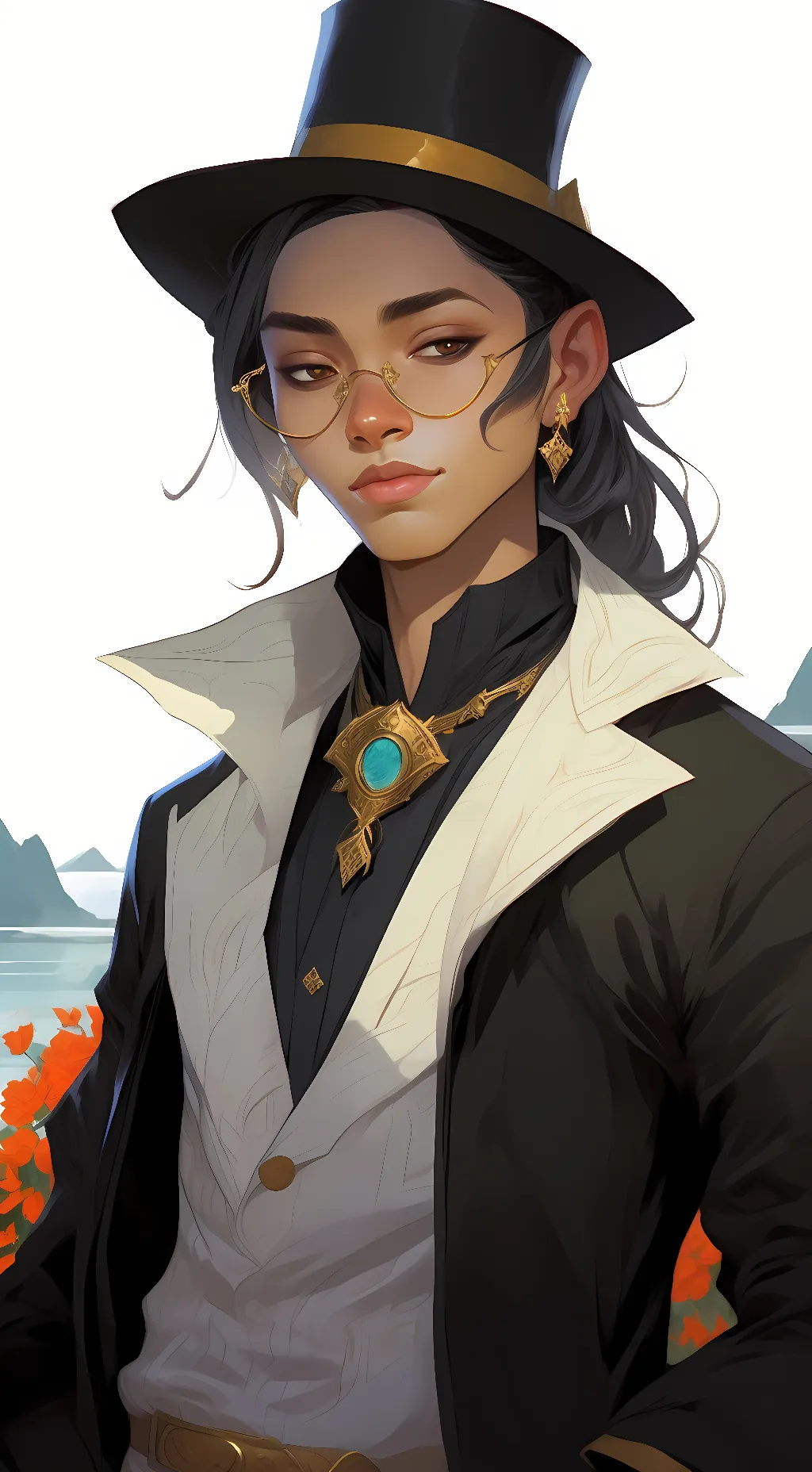 ai character: andrew  background