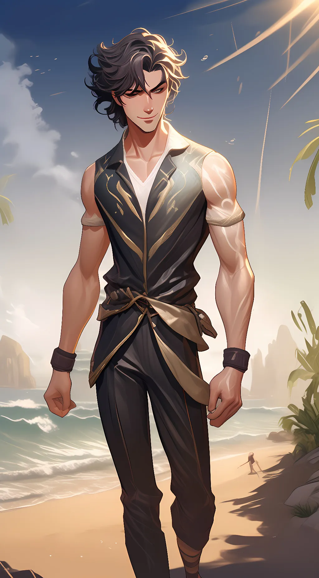 ai character: Erik Johnson background