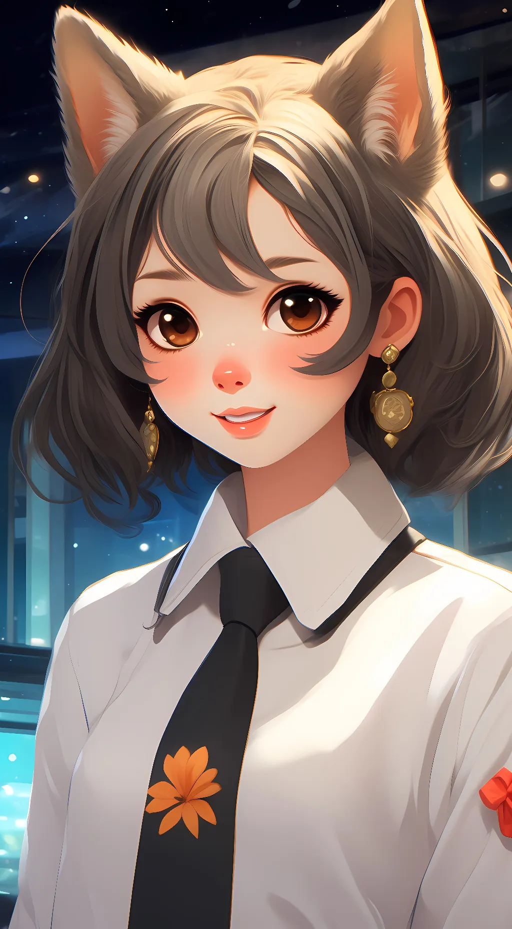 ai character: Leo Blaze background