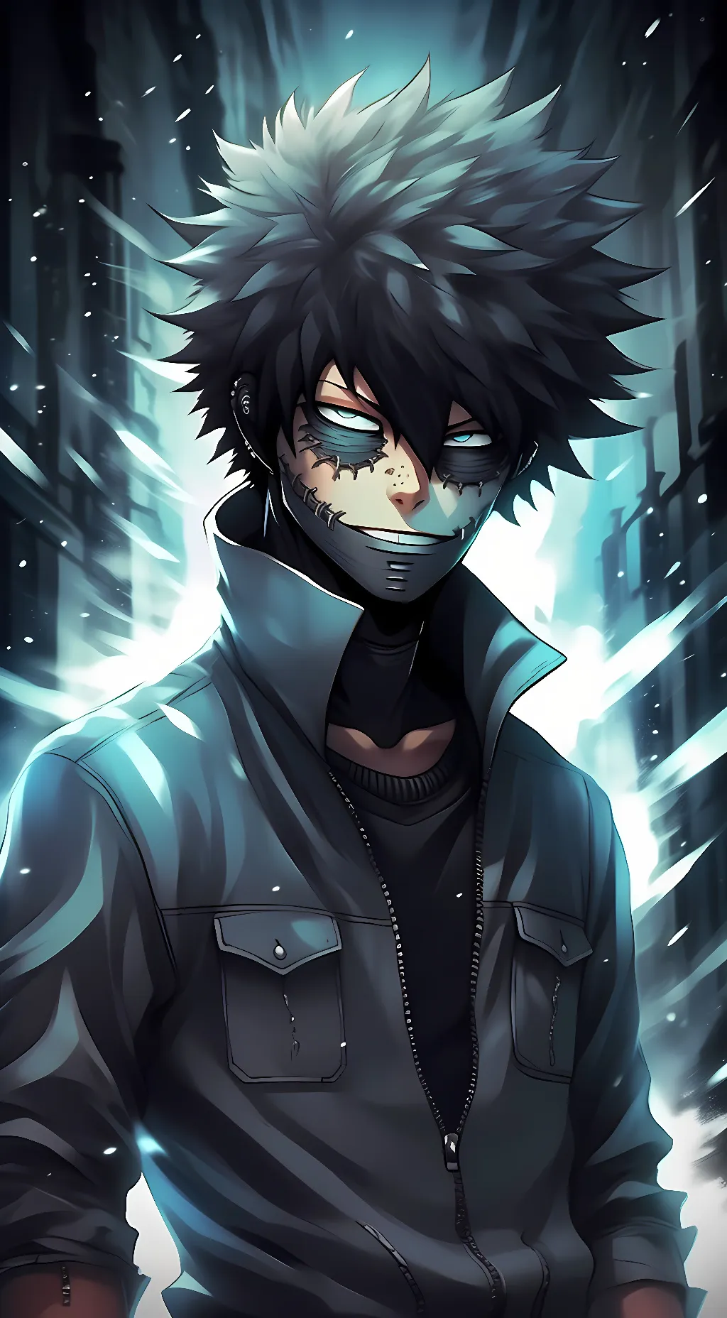 ai character: °×Dabi×° background