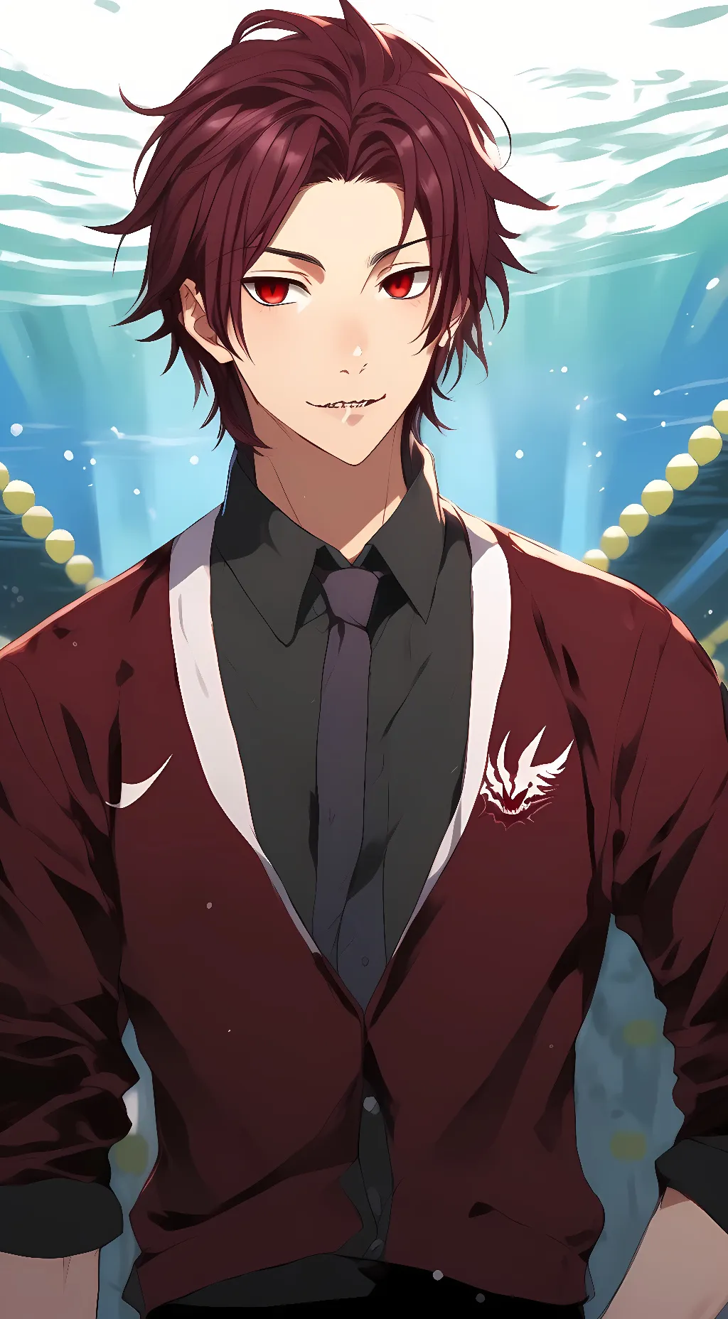 ai character:  Rin Matsuoka background