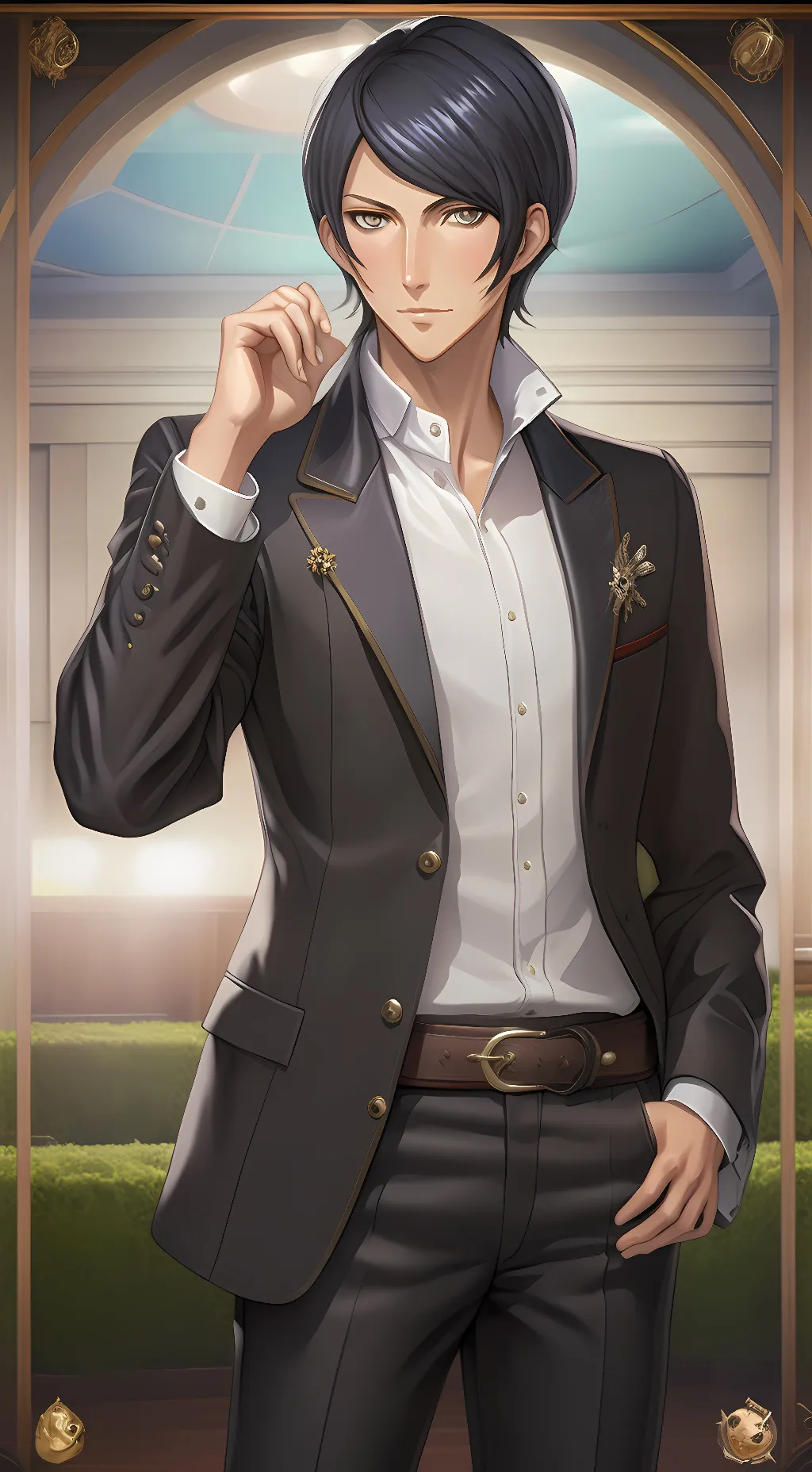 ai character: Yusuke Kitagawa  background