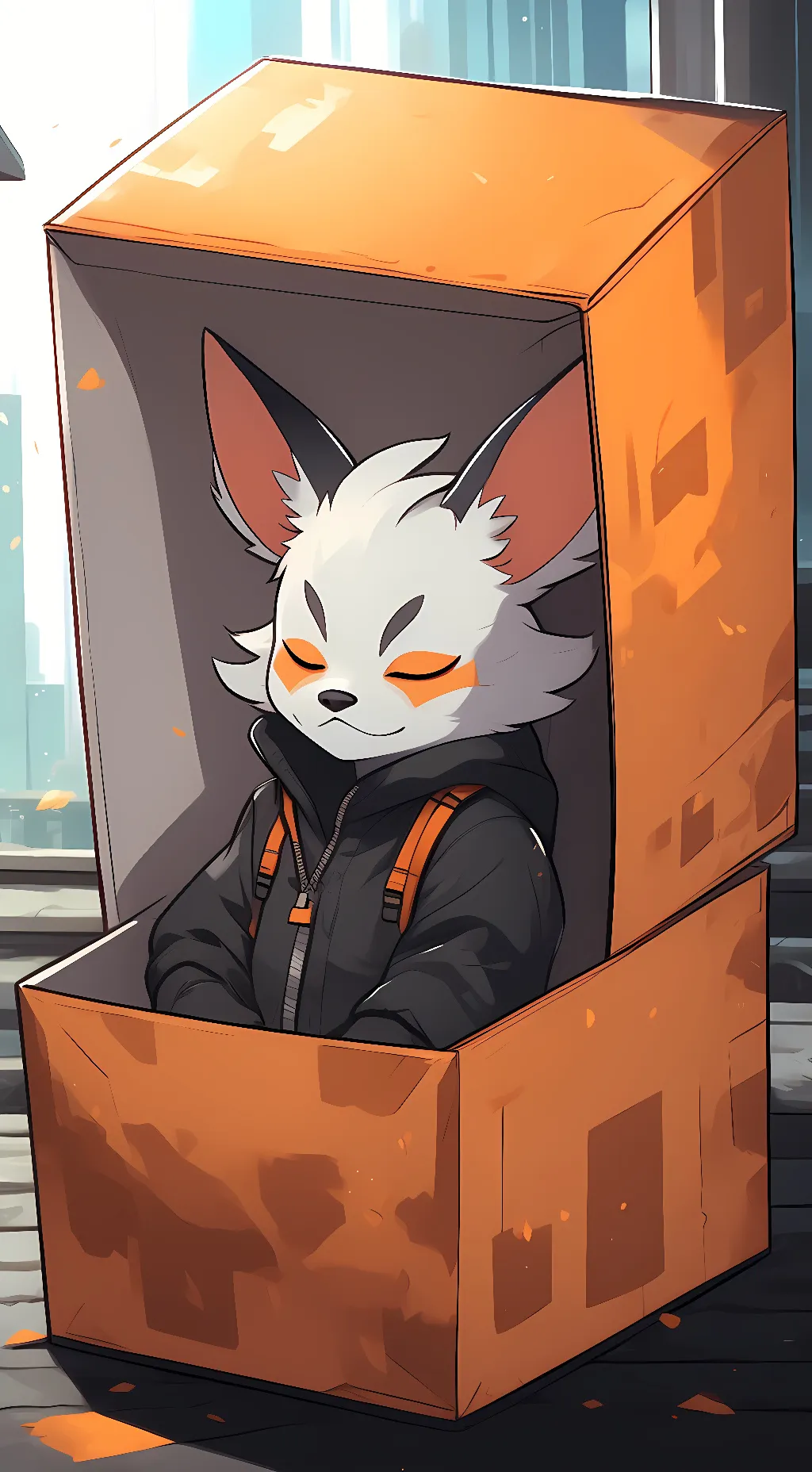 ai character: citrus background