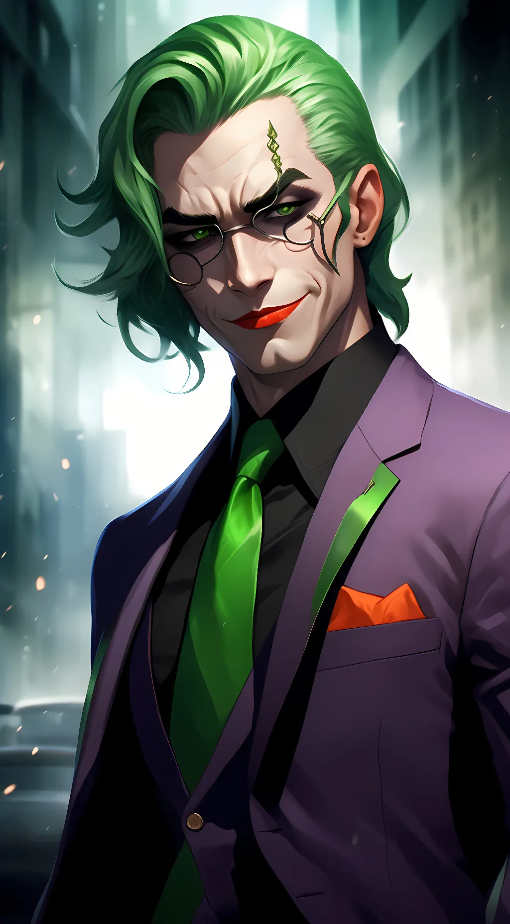 ai character: The joker background