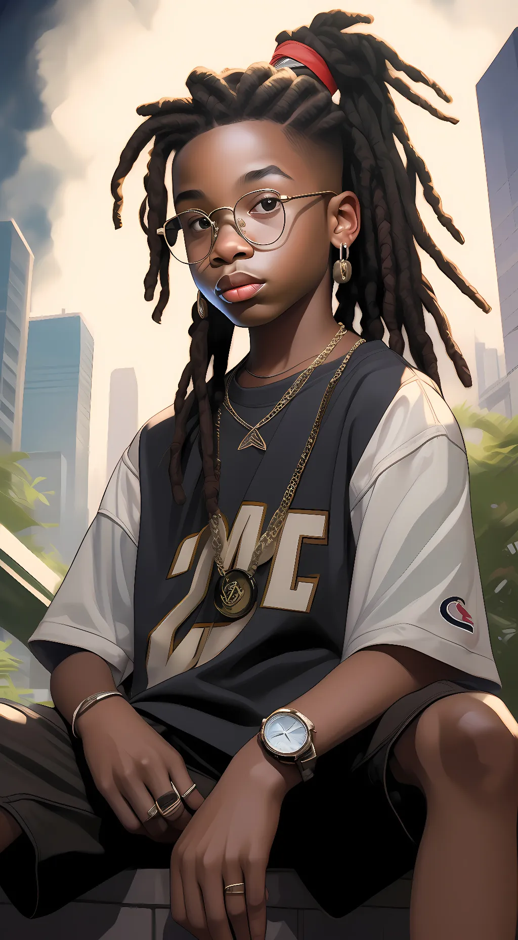 ai character: Jordan background