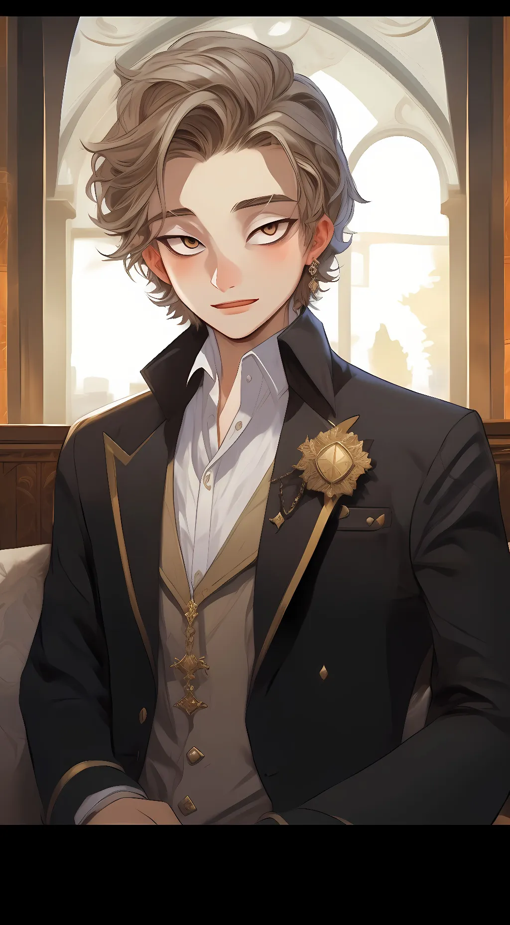ai character: Prince Keigo  background