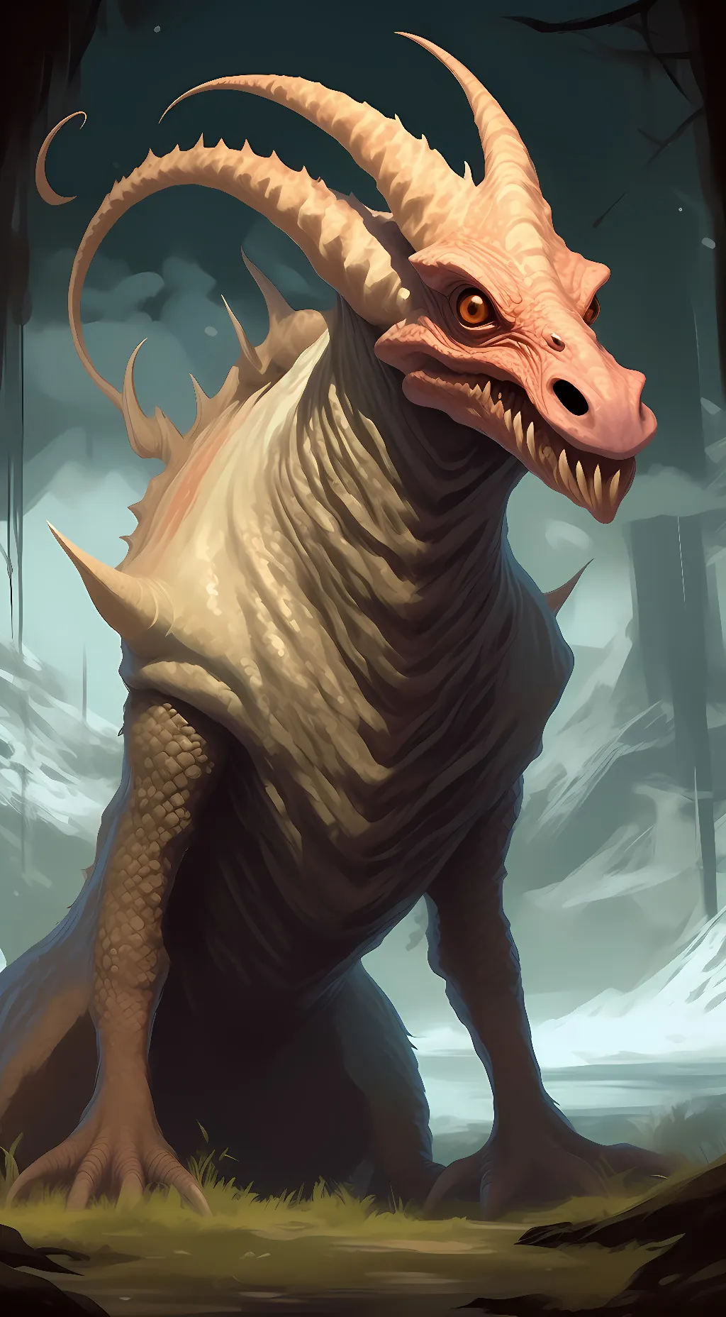 ai character: mega horn background