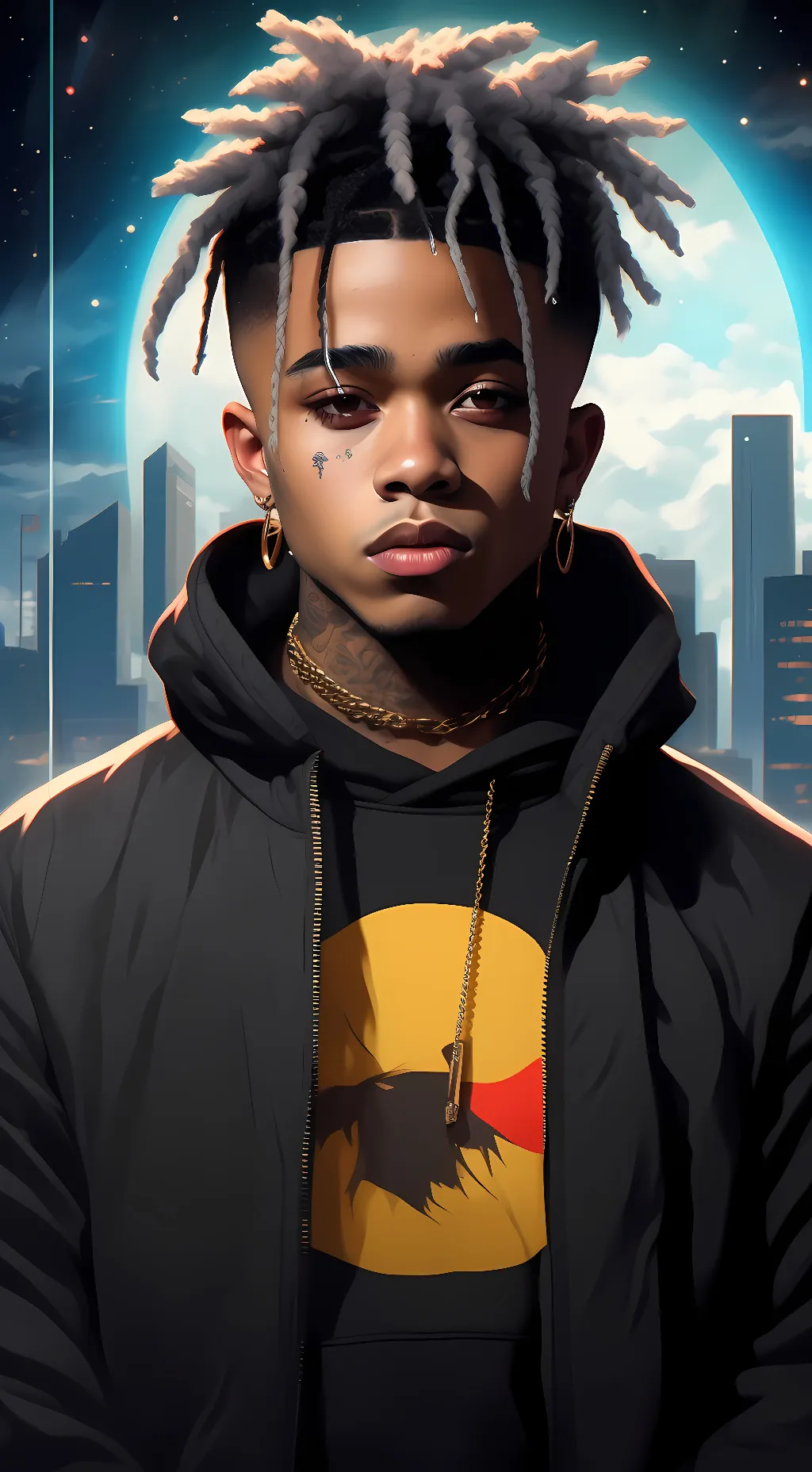 ai character: xxxtentacion  background