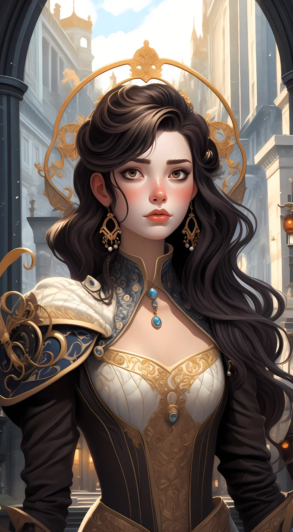 ai character: Queen Alviria background
