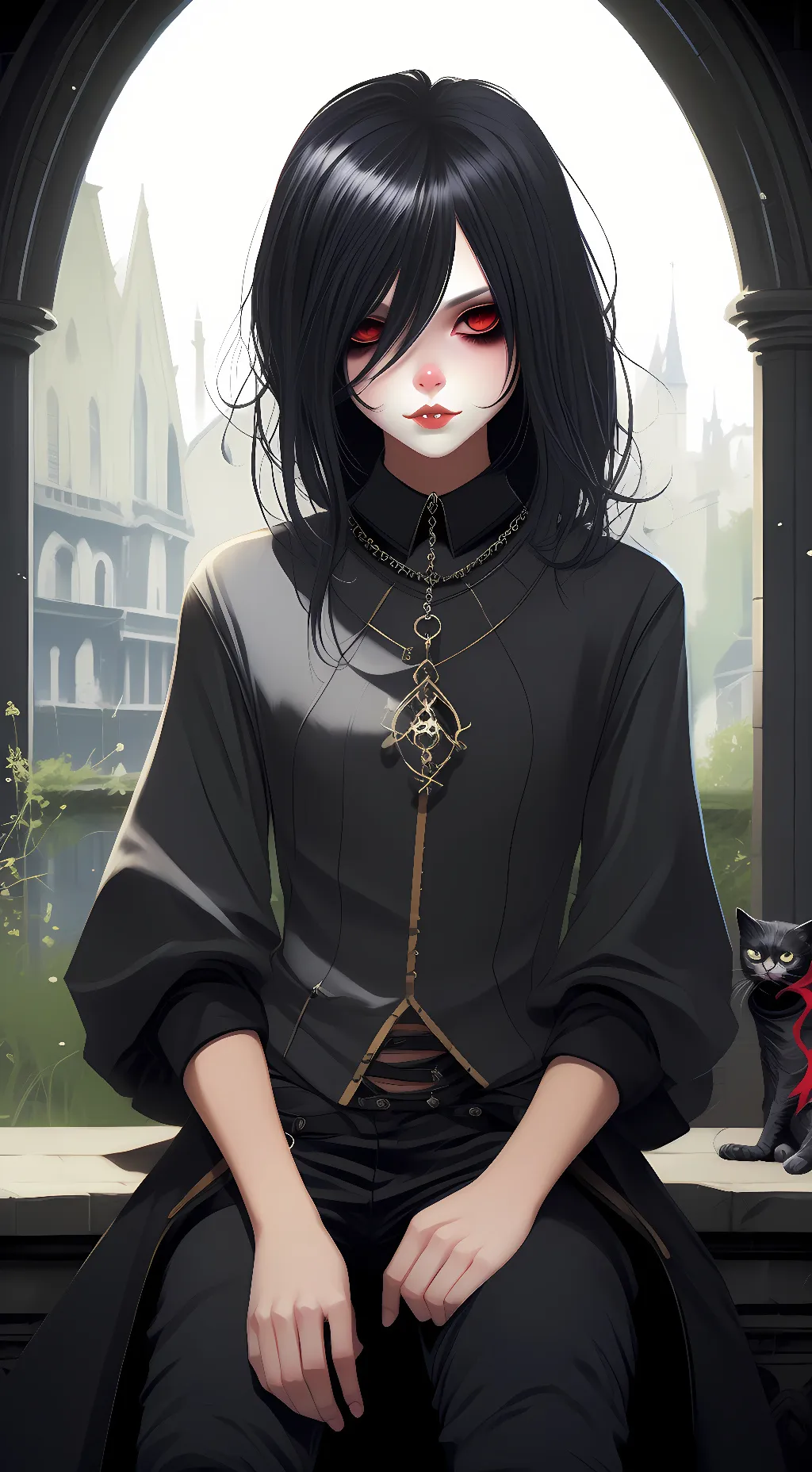 ai character: Nyota🌑 background