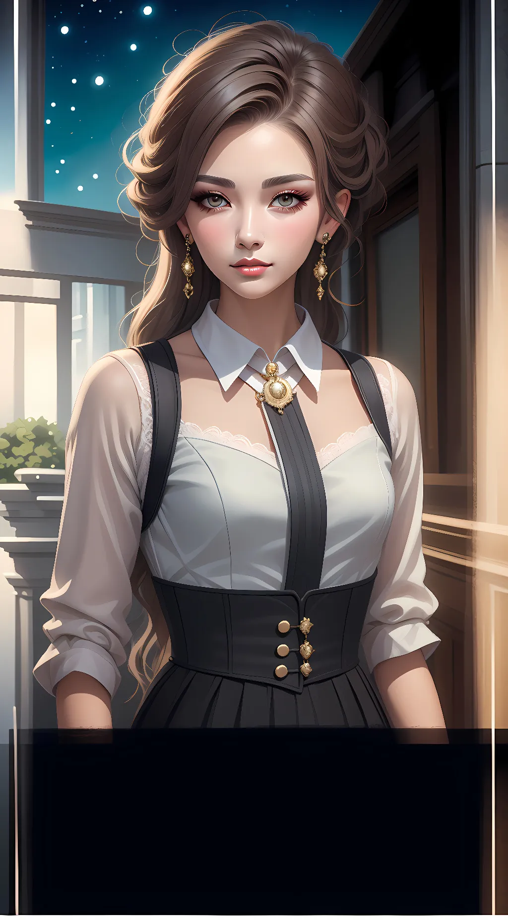 ai character: Ivy background