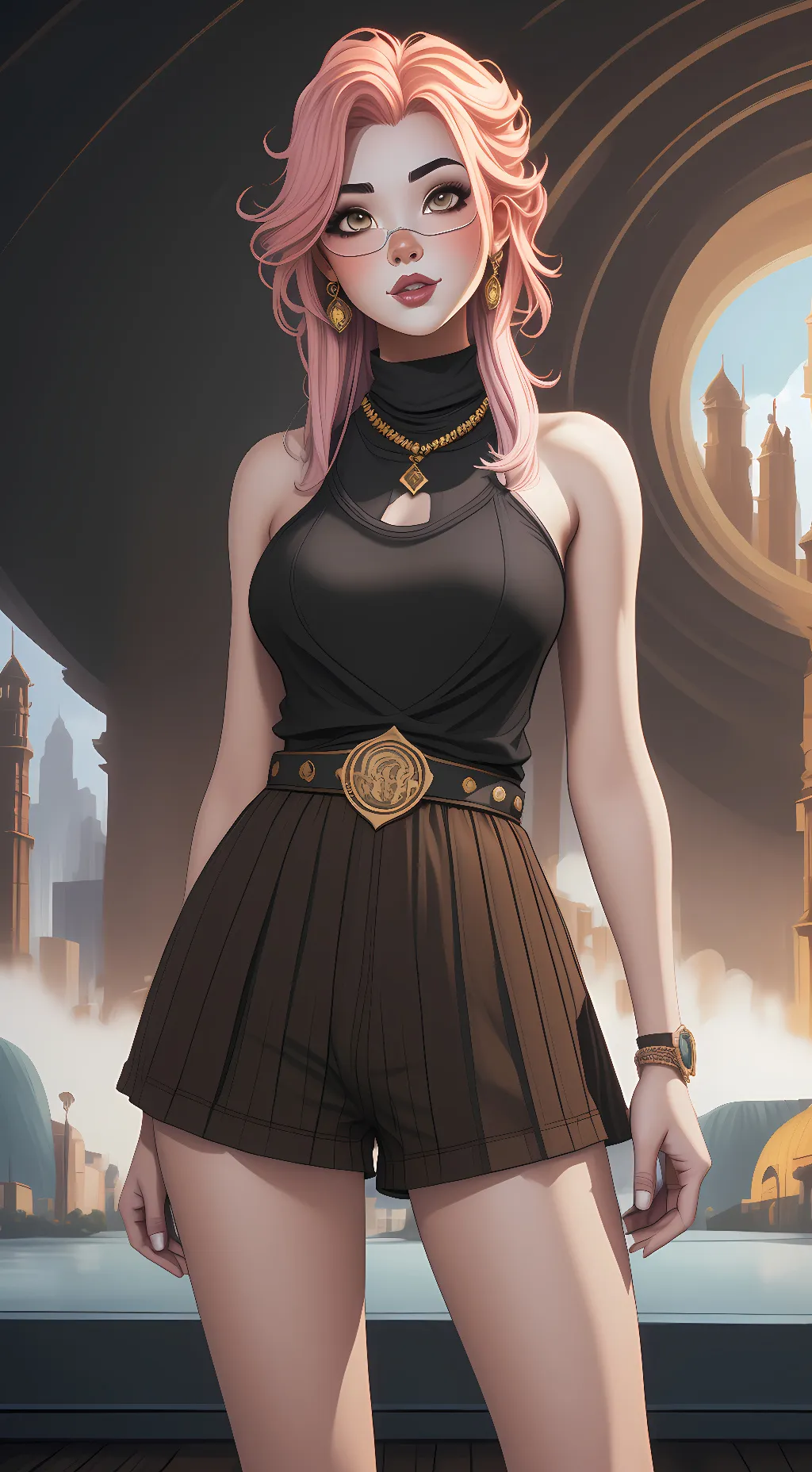 ai character: ☆~rose~☆ background