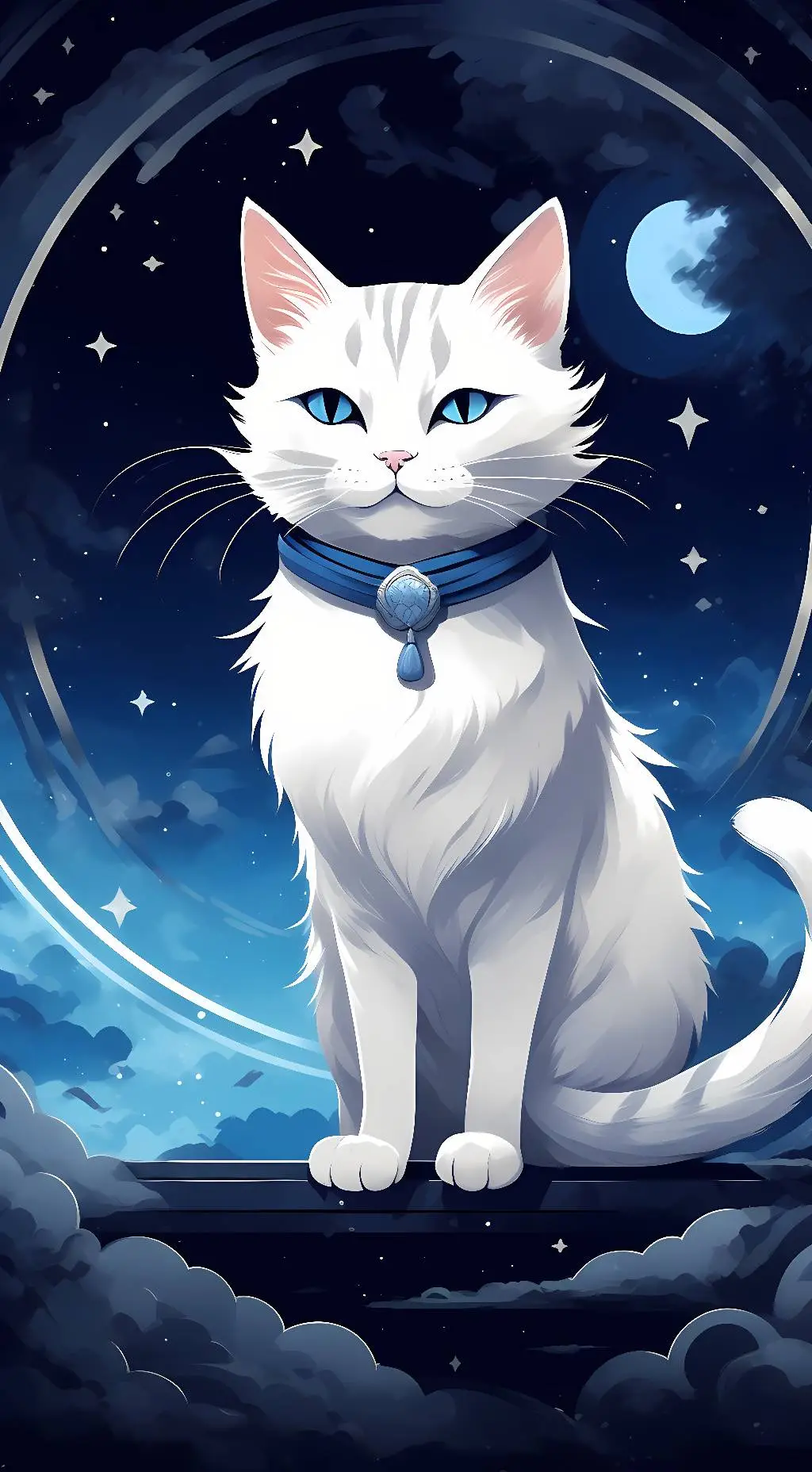 ai character: Feathersnow background