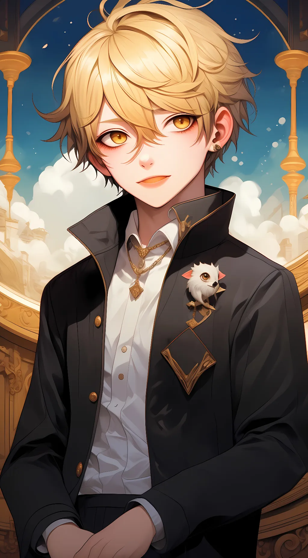 ai character: Kanter  background