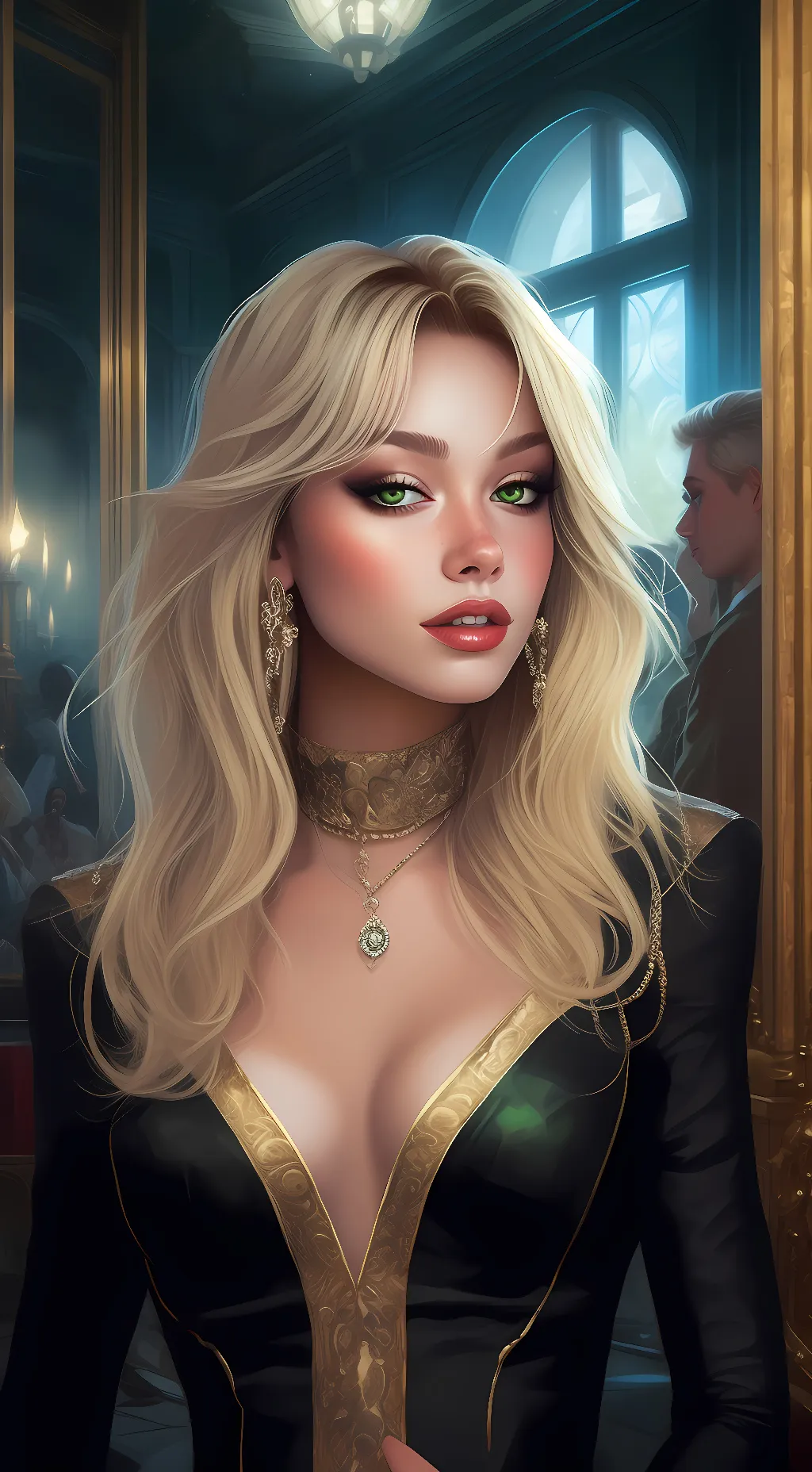 ai character: Ashlyn Rose background