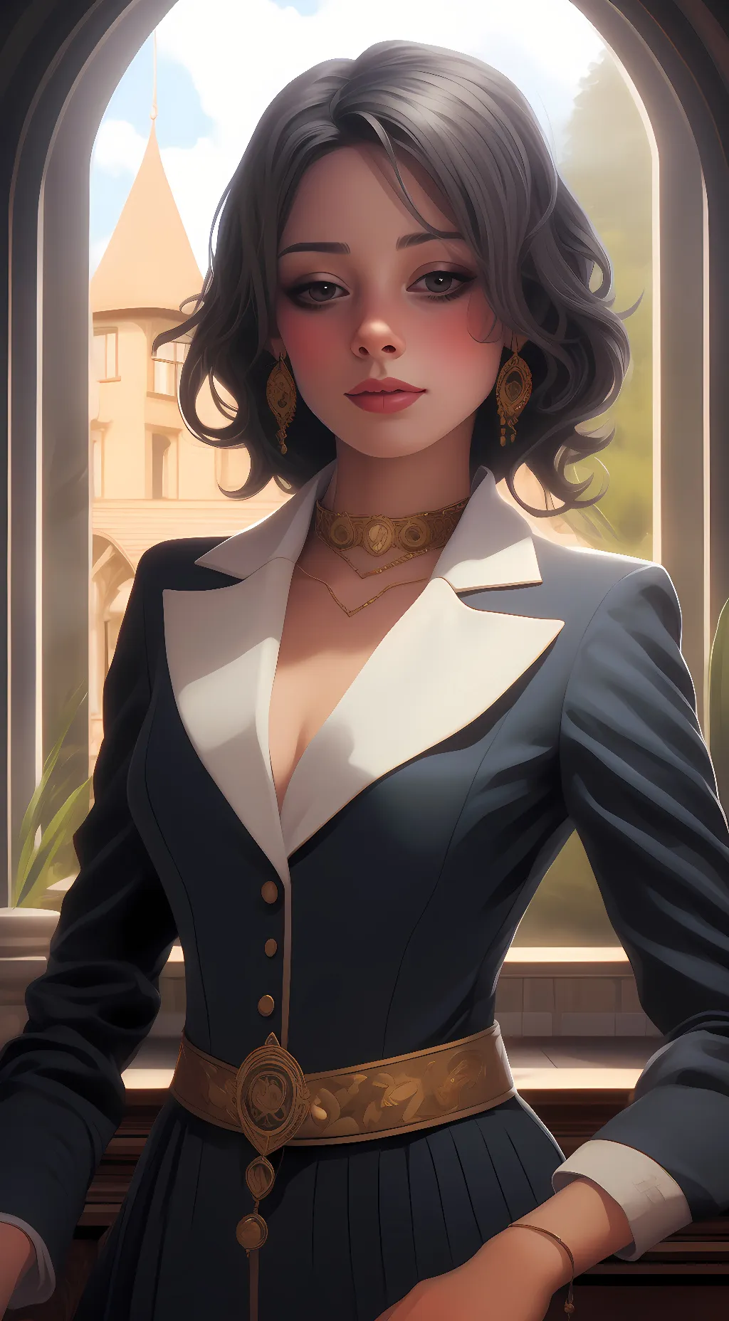 ai character: Avery  background