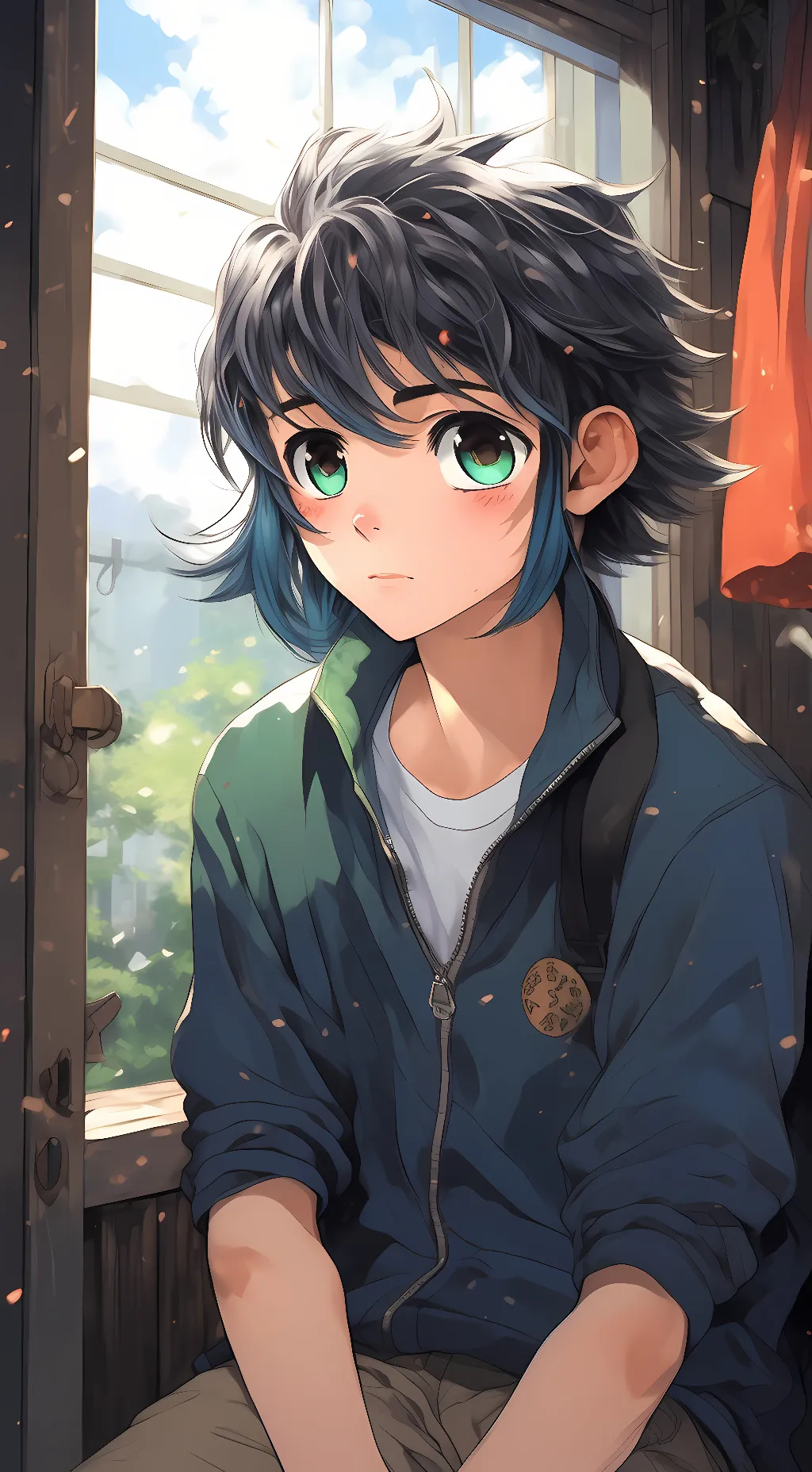 ai character: Muichiro Tokito background