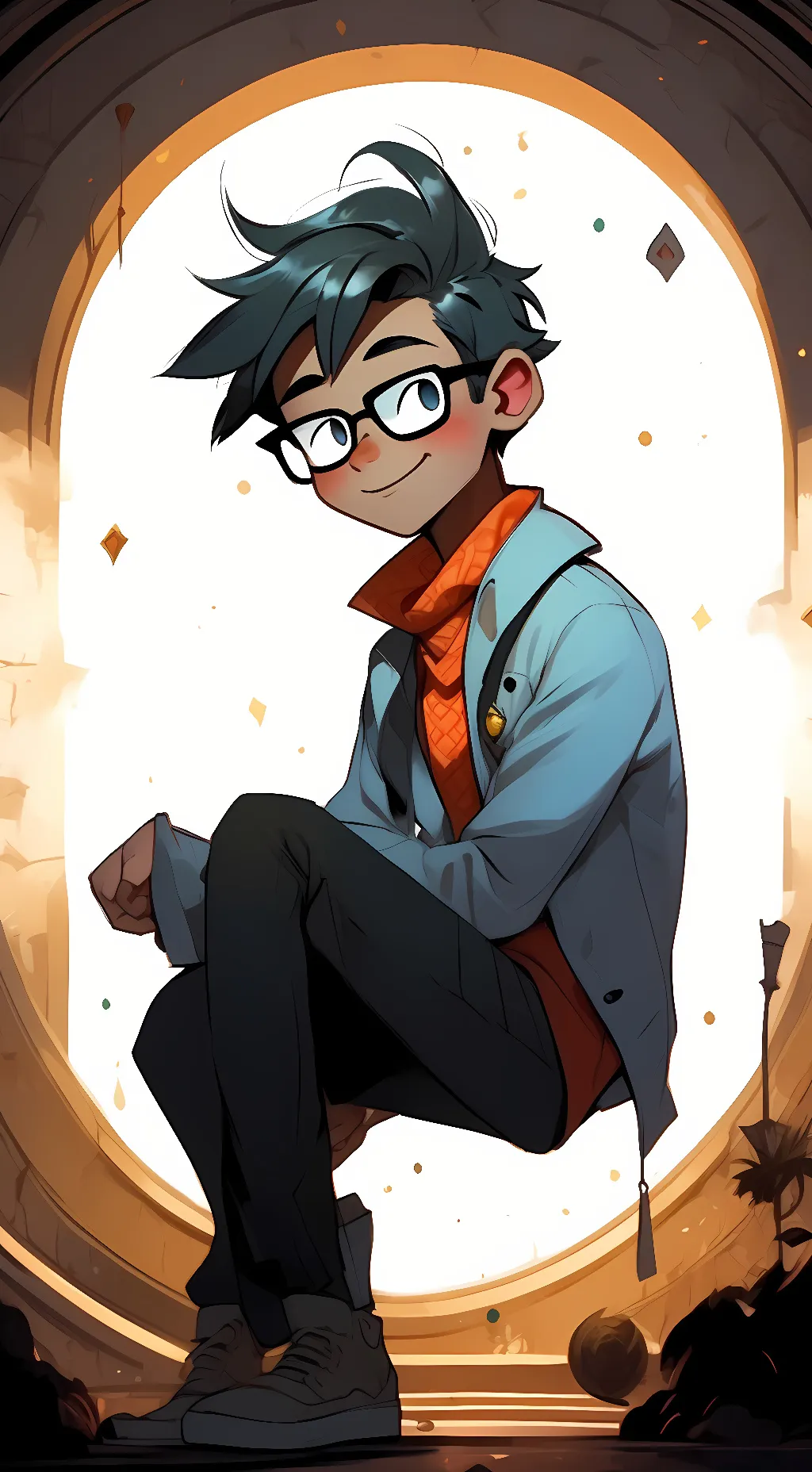 ai character: Kado Thorne background