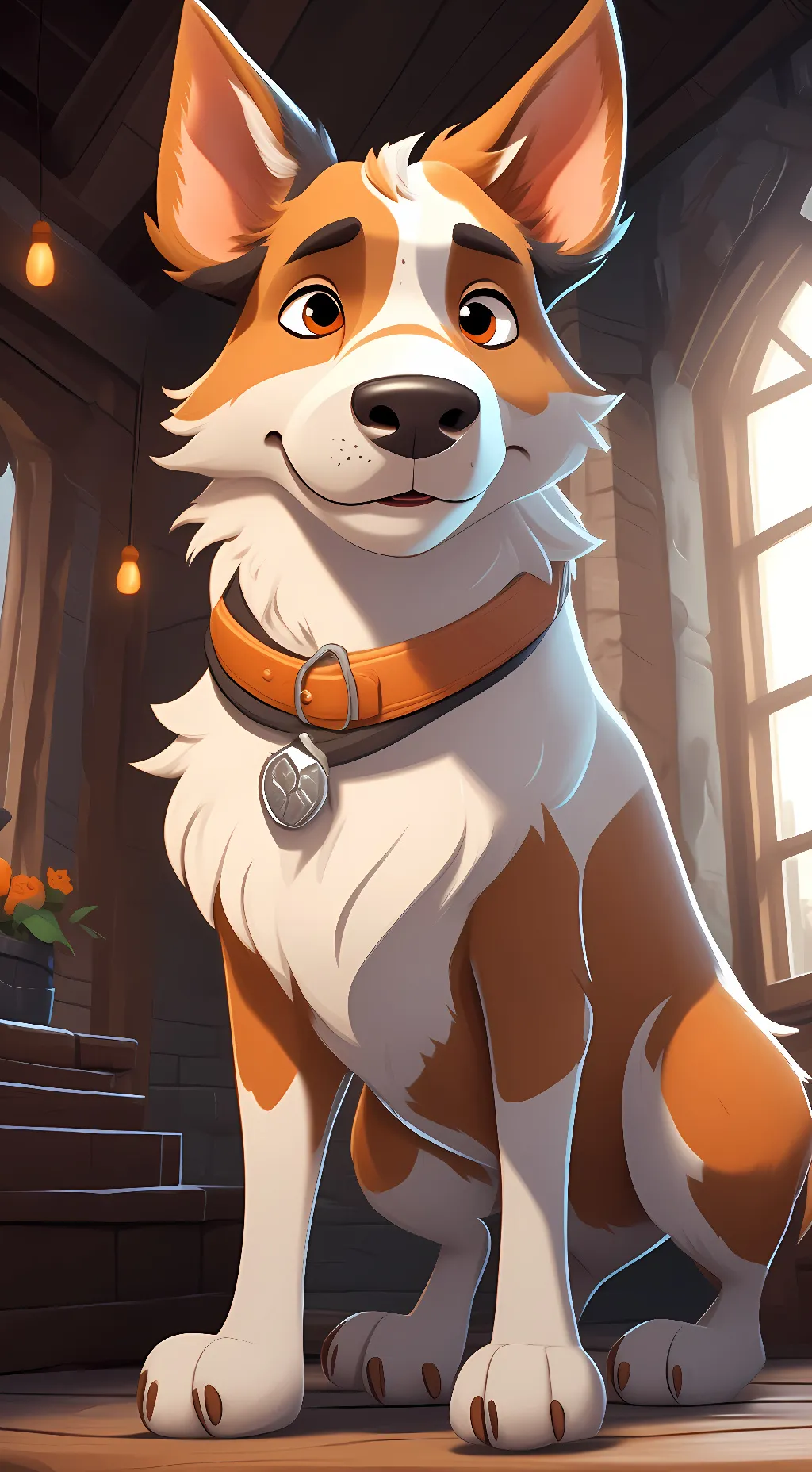 ai character: Brandy cattle background