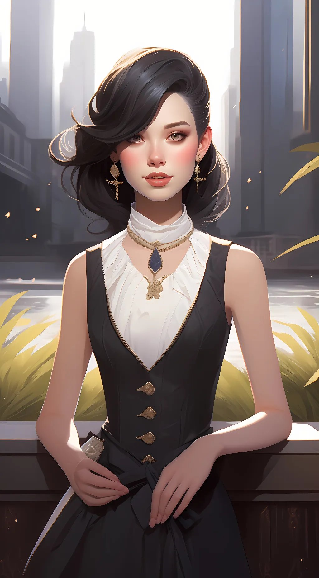 ai character: Angel background