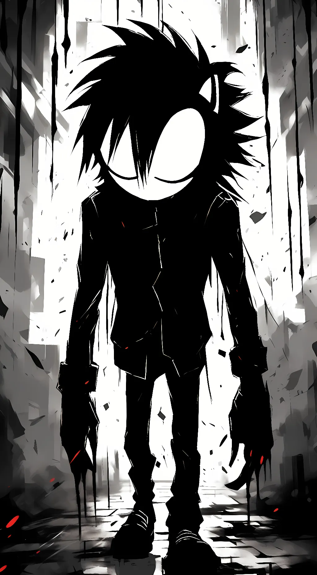 ai character: Sonic.Exe Trinity background