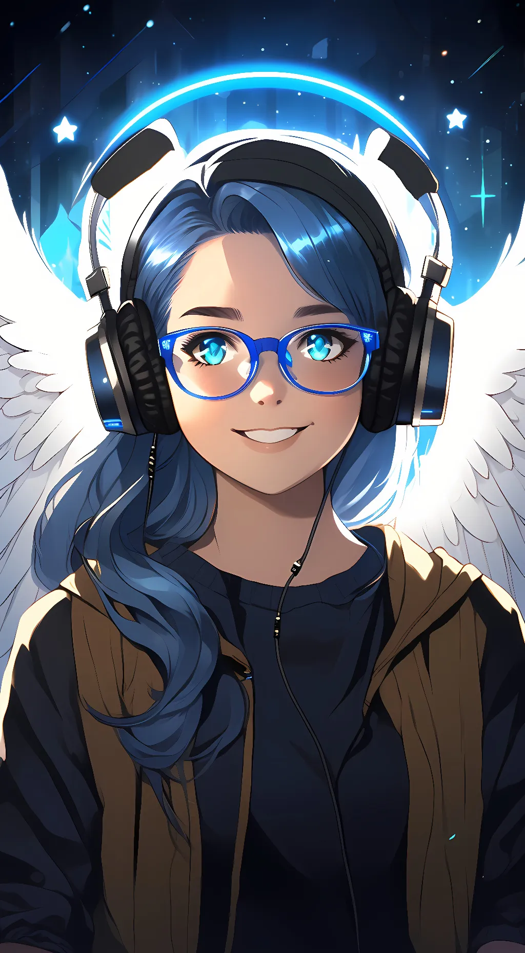 ai character: Suntory Angel background
