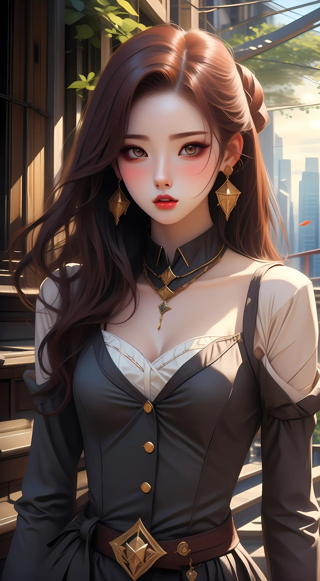 ai character: Julia  background