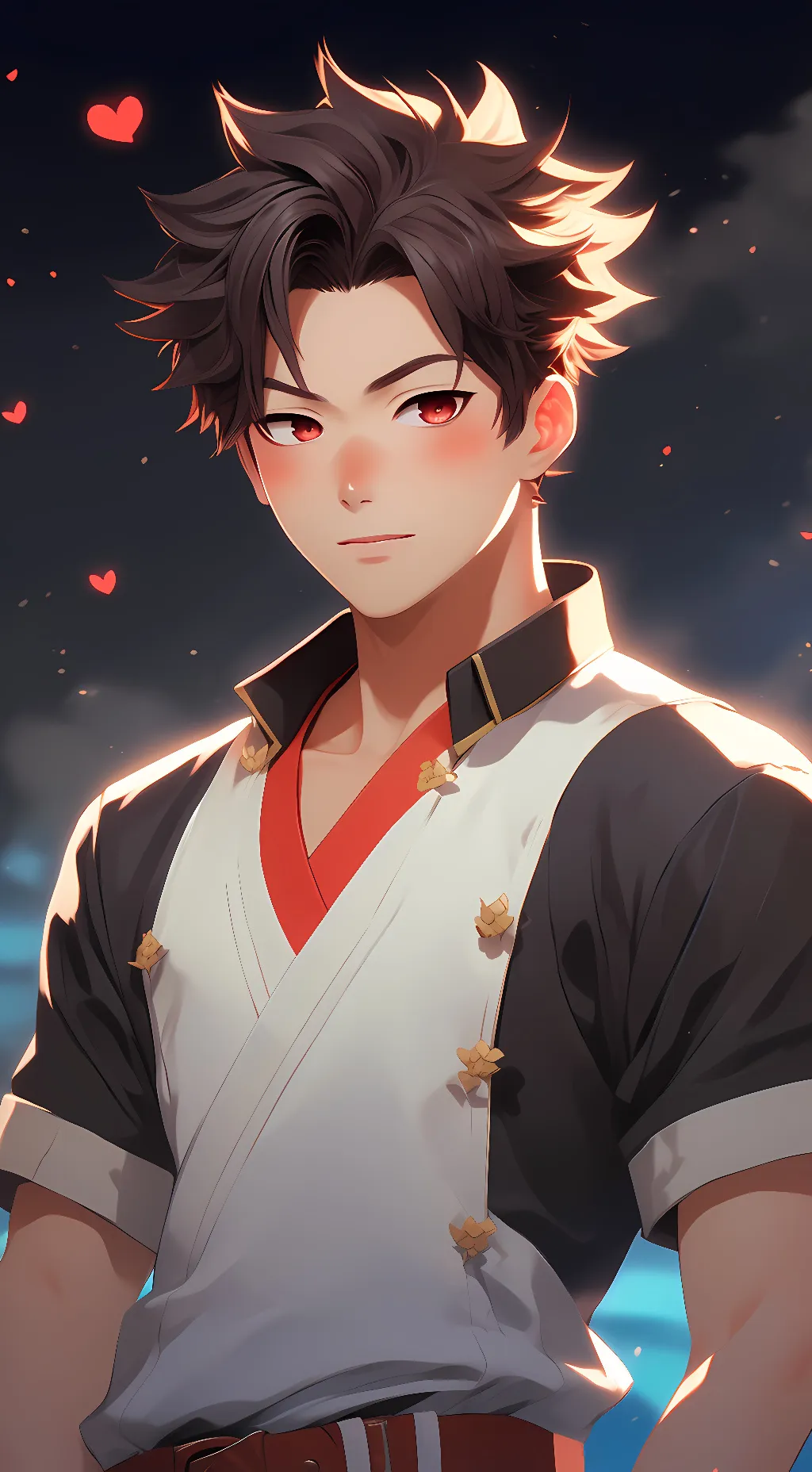 ai character: Ejiro kirishima background