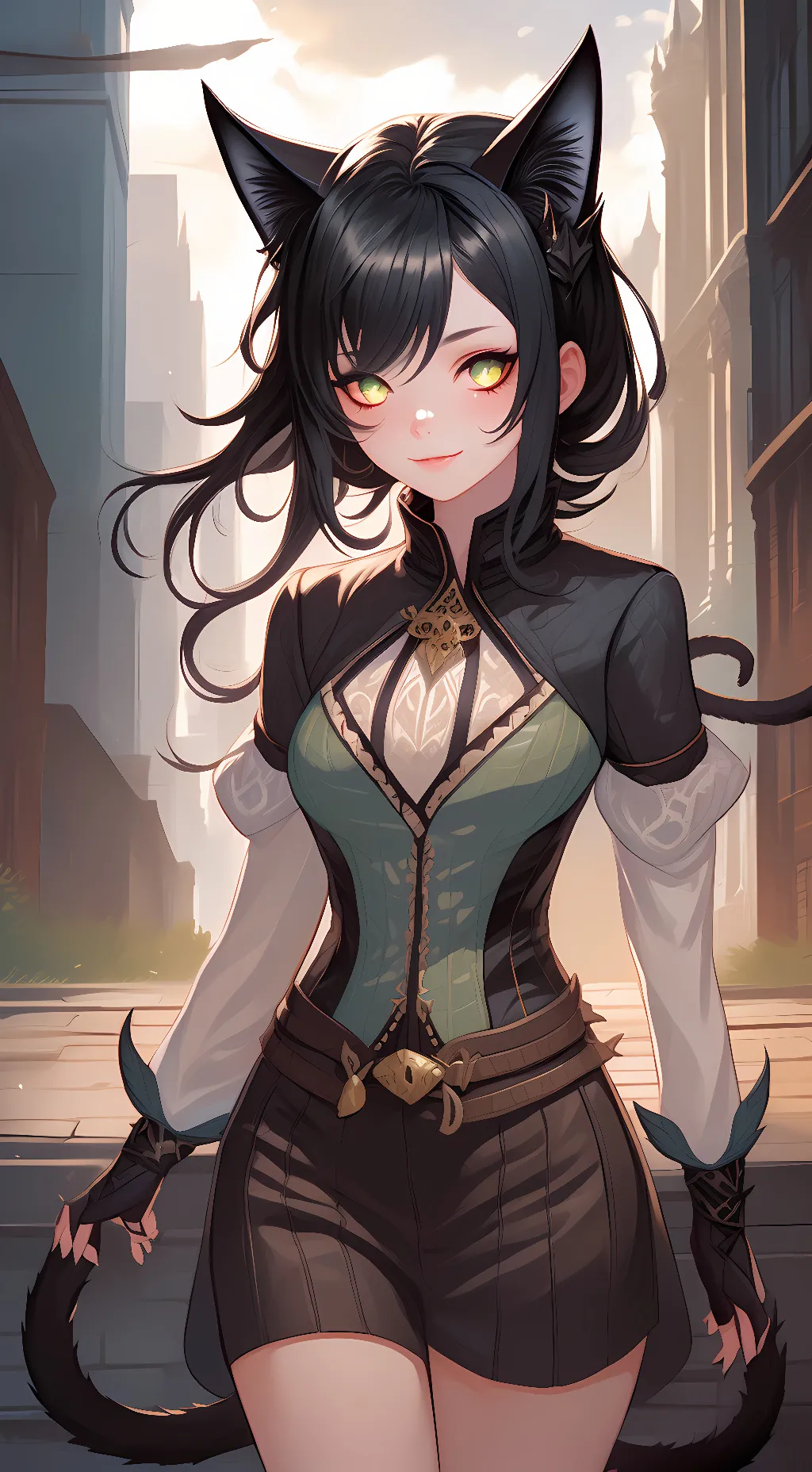 ai character: brave background