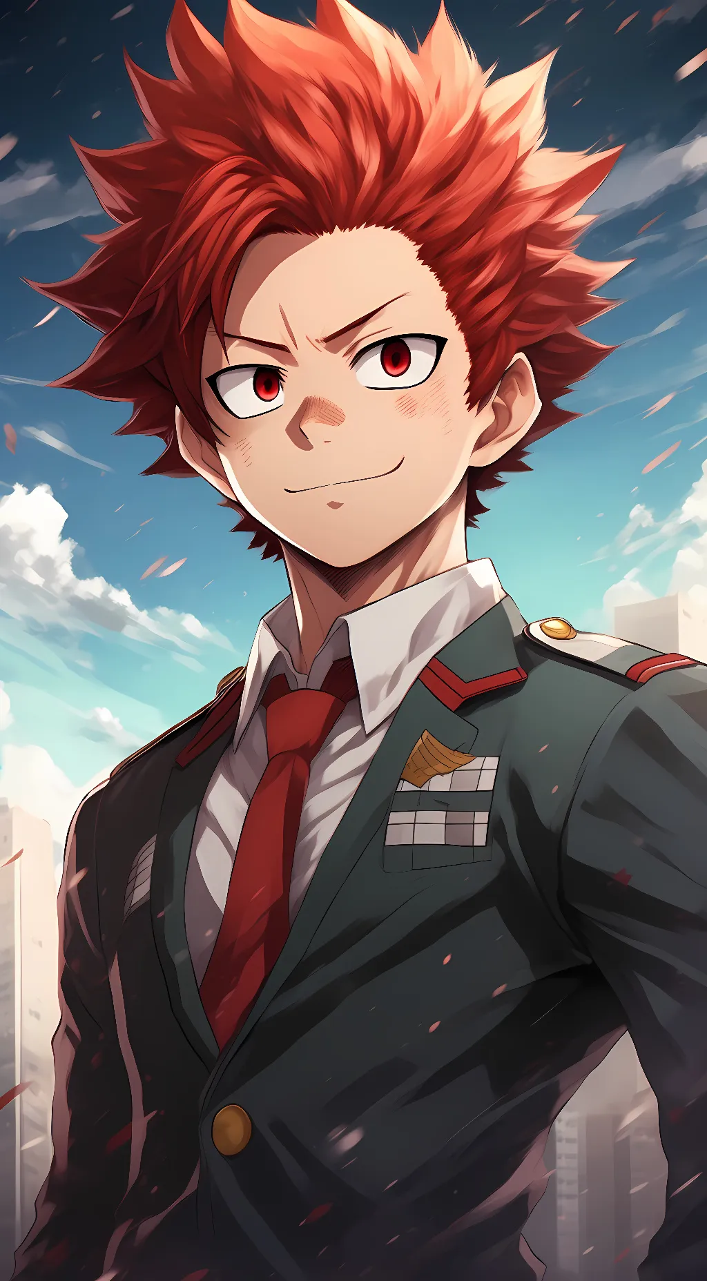ai character: Ejiro Kirishma background