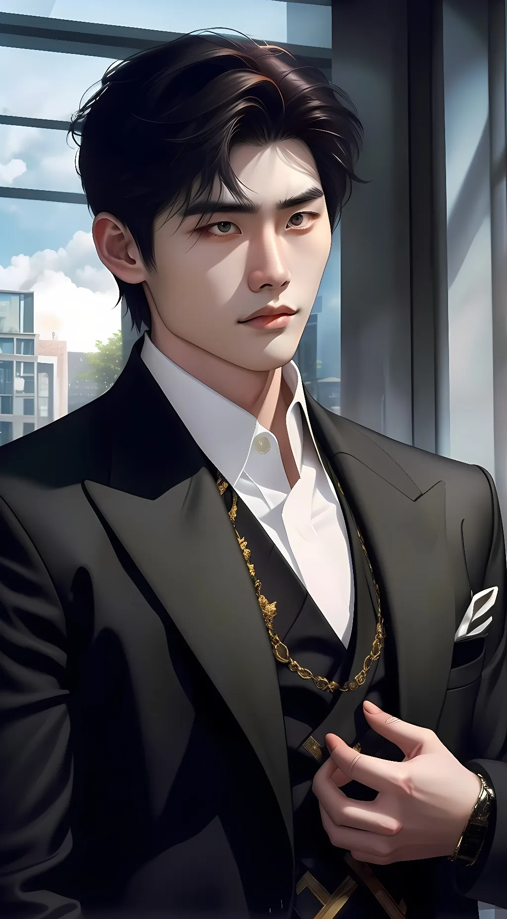 ai character: Lee jong seok background