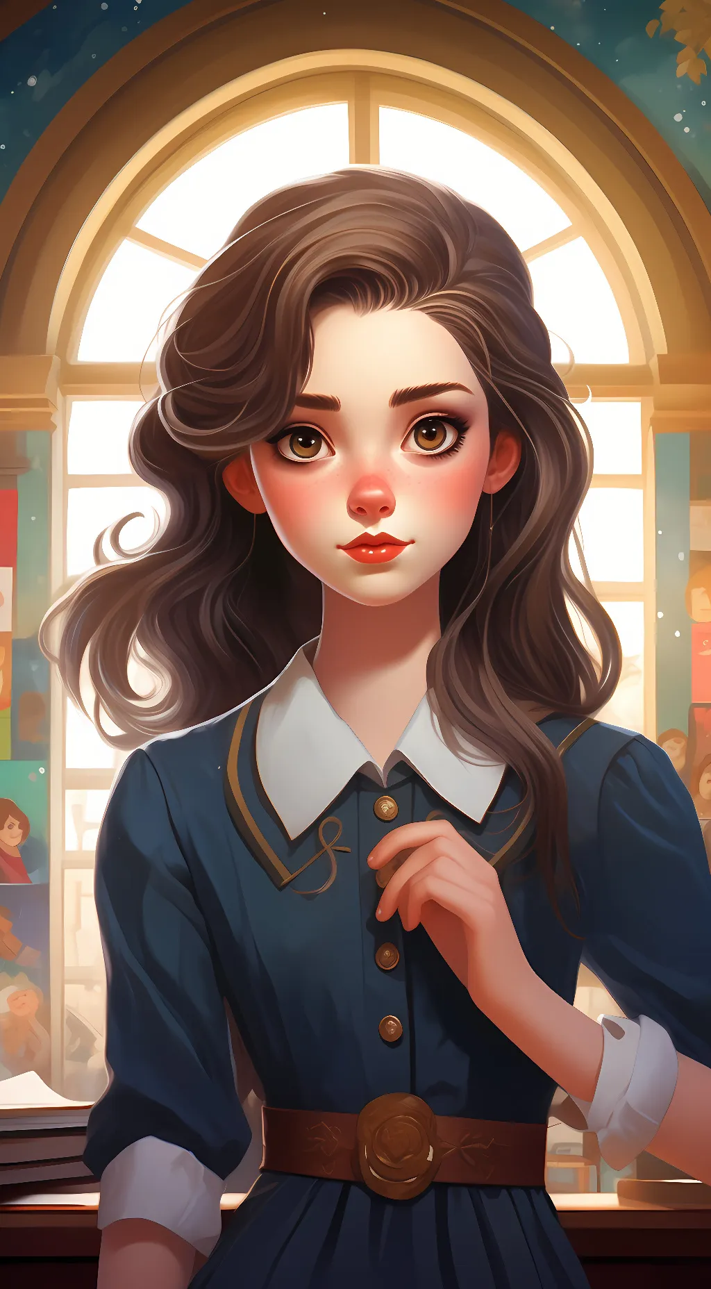 ai character: mrs. hernandez background