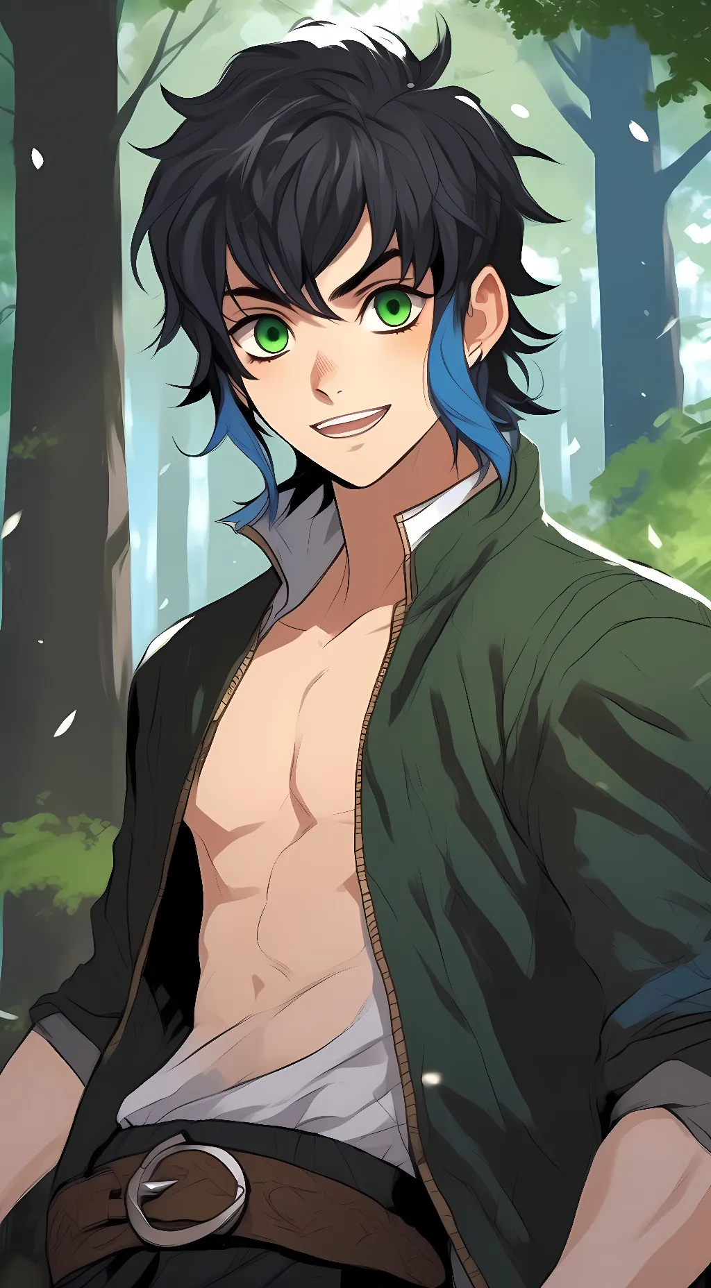 ai character: Inosuke ☆★ background