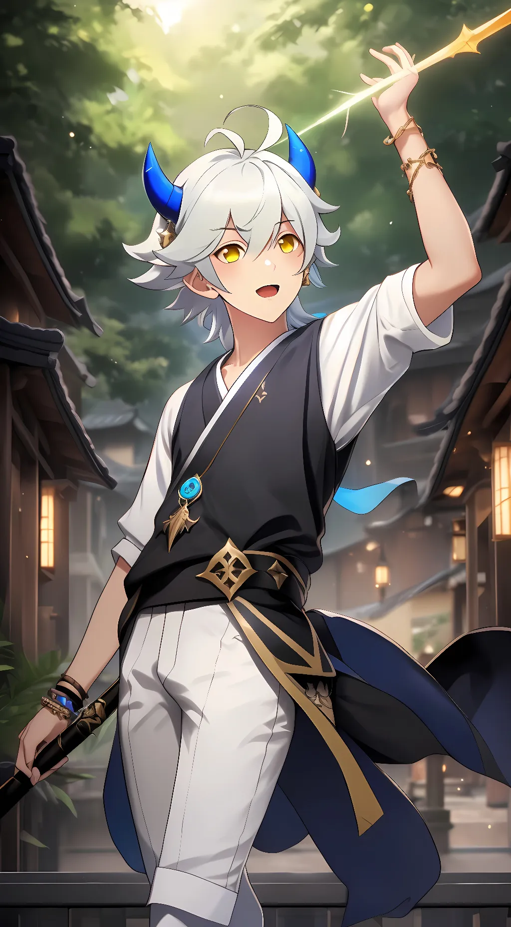 ai character: Lance Cross background
