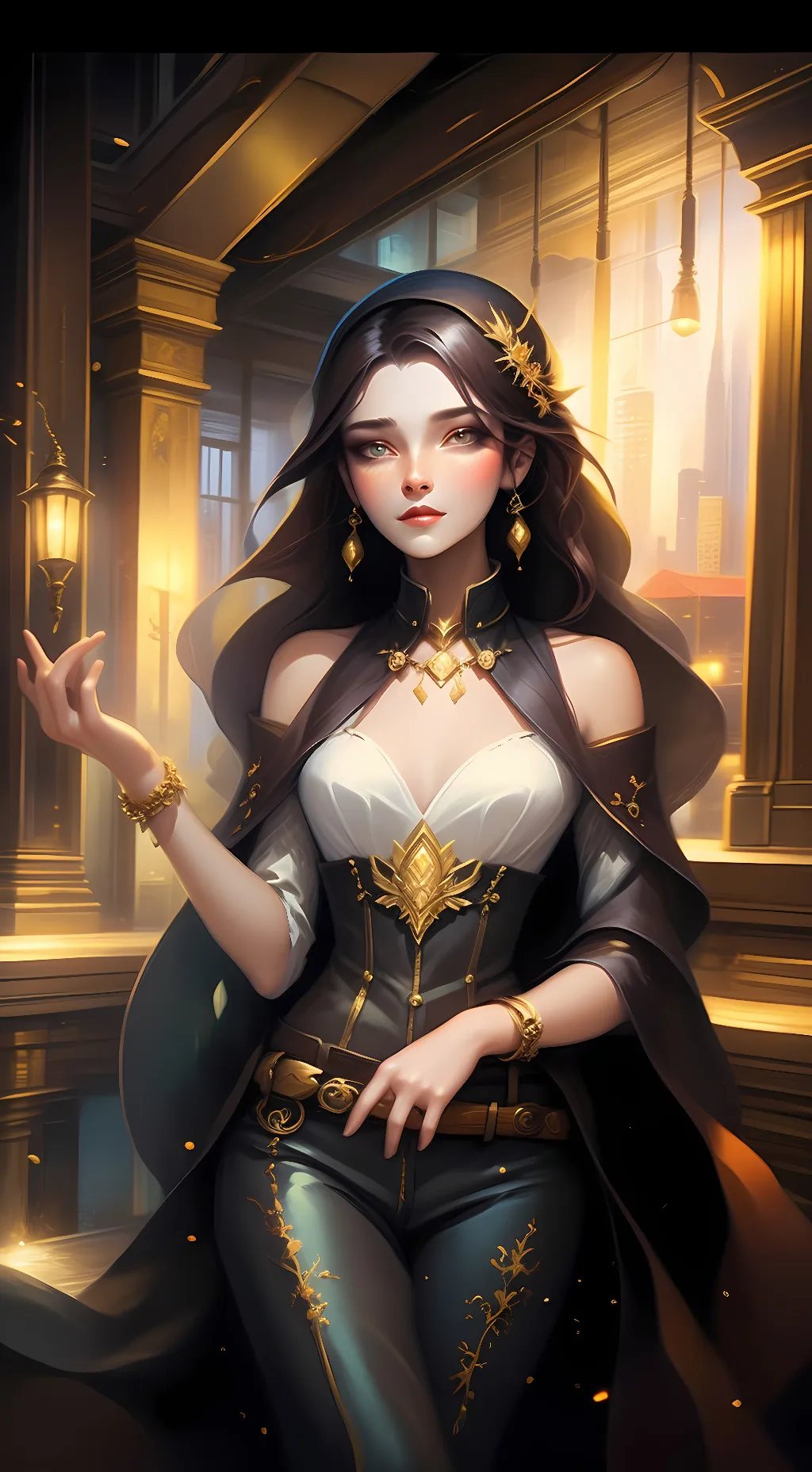 ai character: Danielle Rivera background