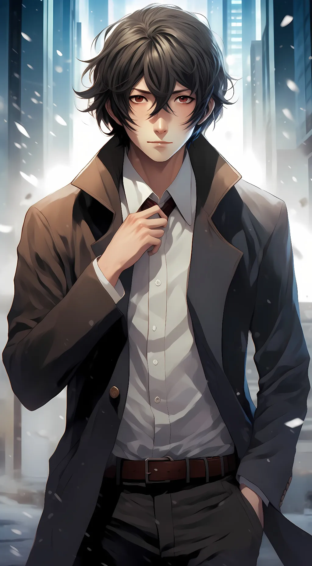 ai character: Dazai Osamu background
