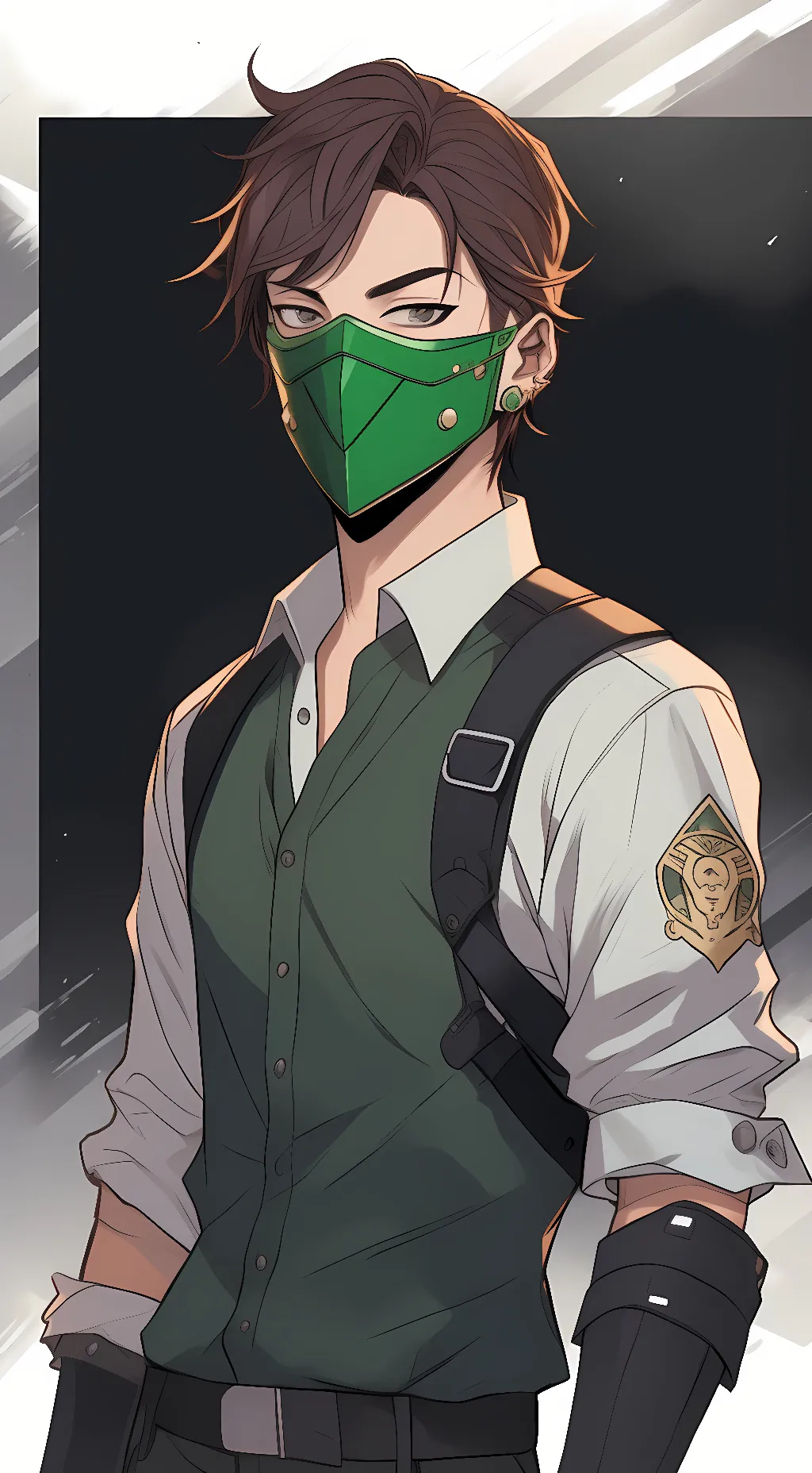 ai character: damian background