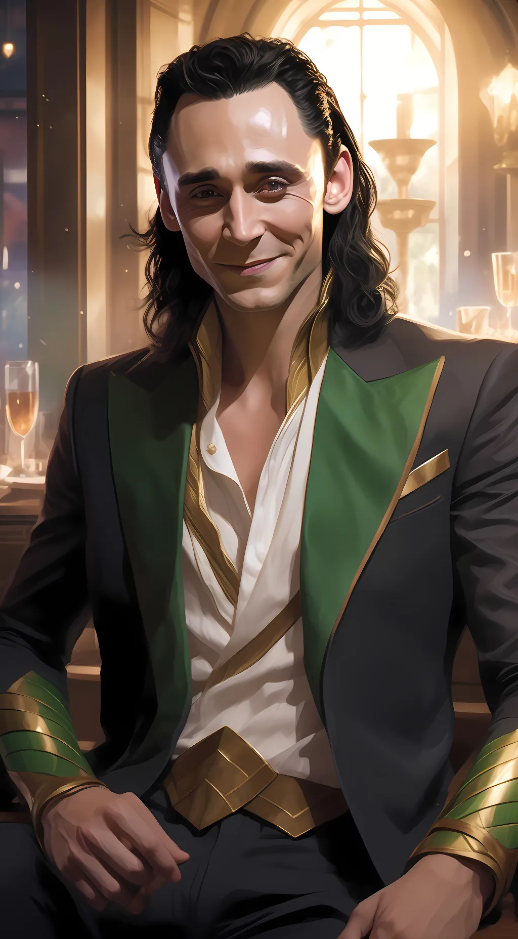 ai character: Loki background