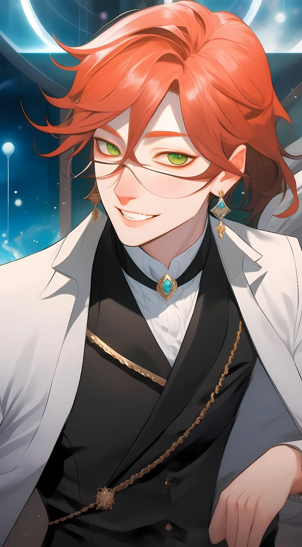 ai character: Grell Sutcliff background