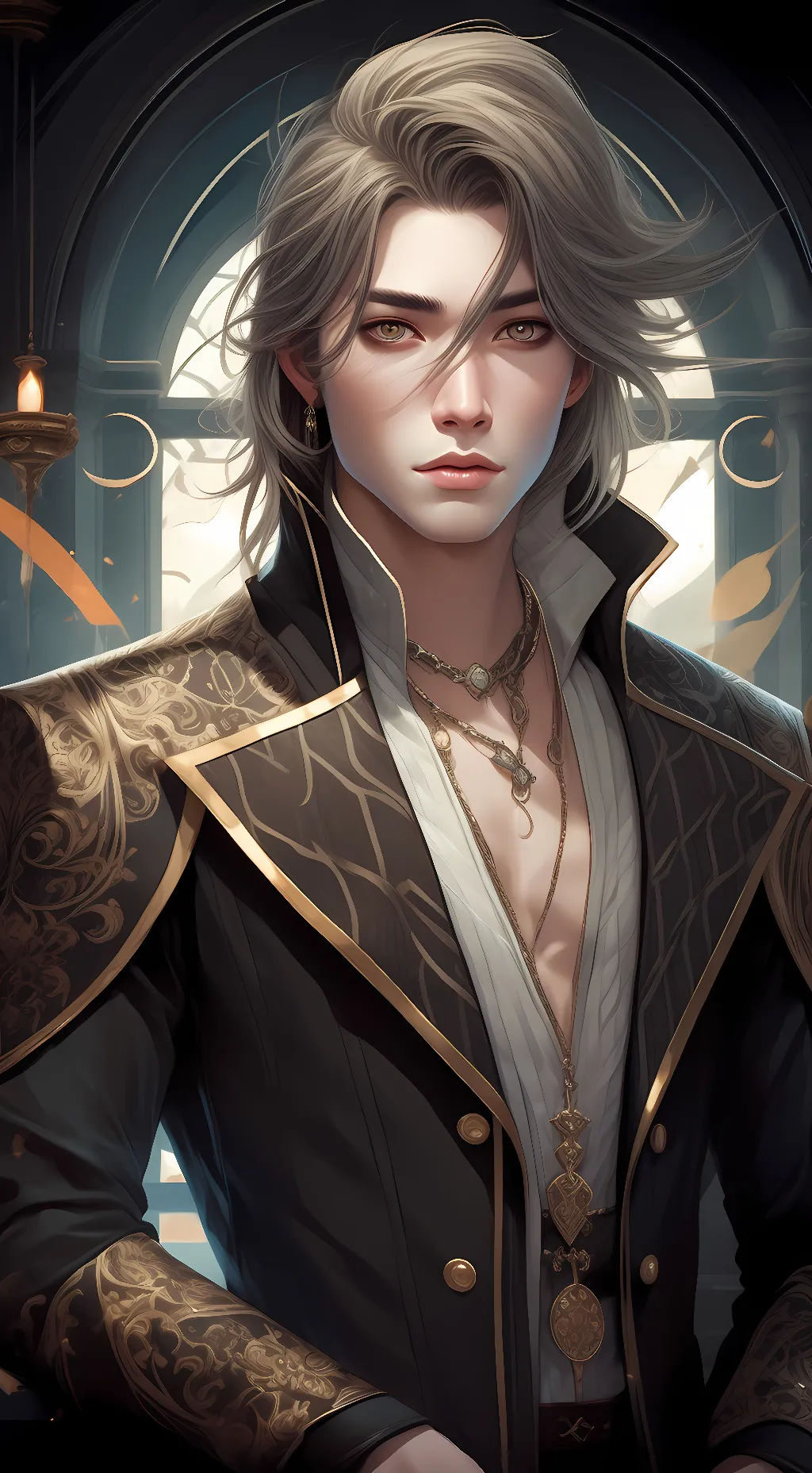 ai character: loke background