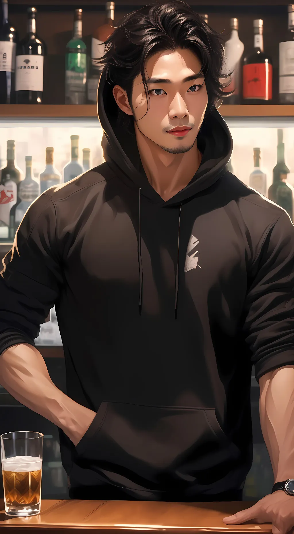 ai character: Shin wakana background