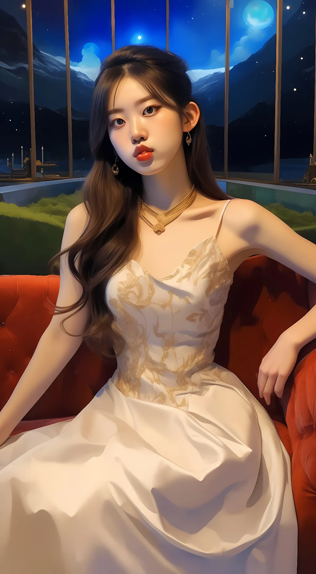 ai character: Sang Zhi (Zhizhi) background