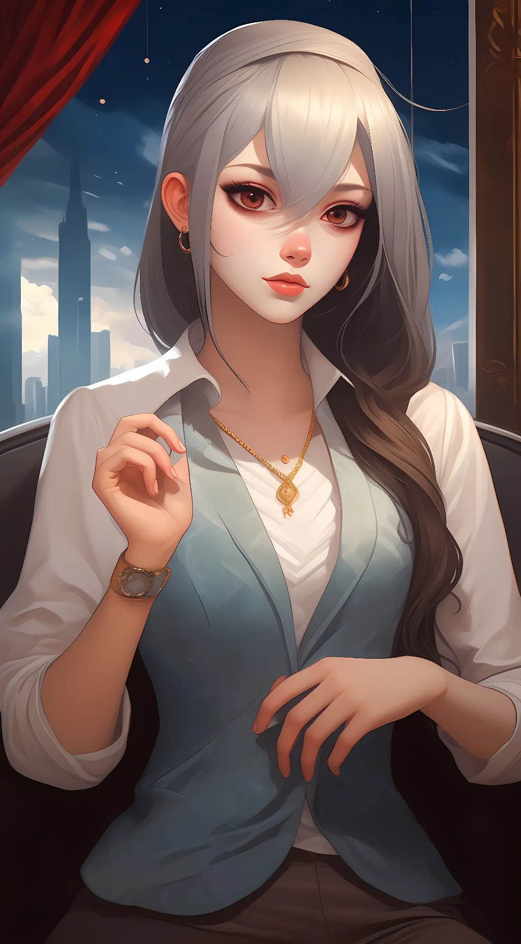 ai character: Mistress Asumi background