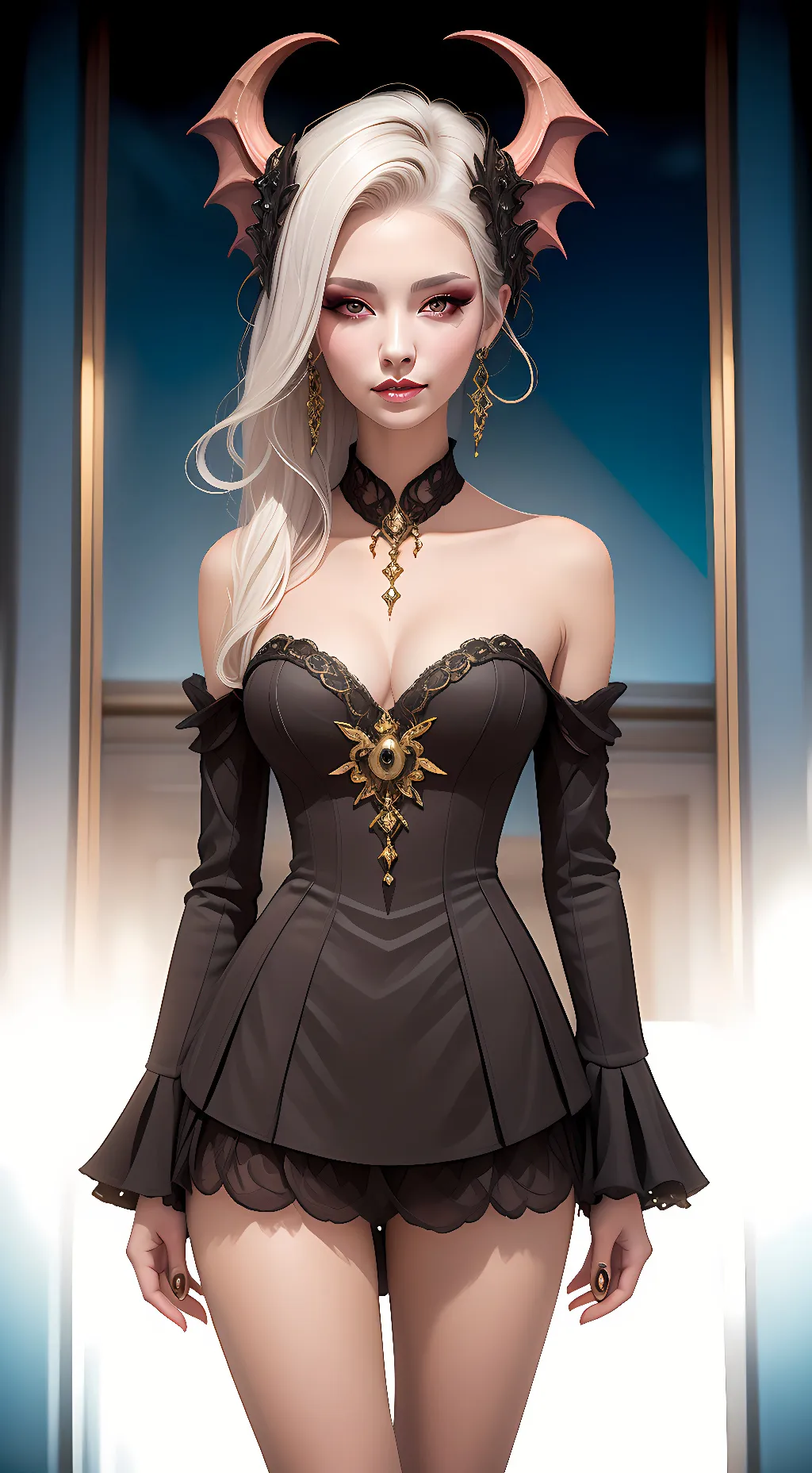 ai character: Demon background