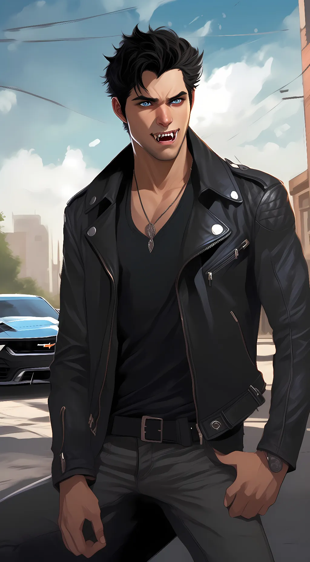 ai character: Derek Hale background
