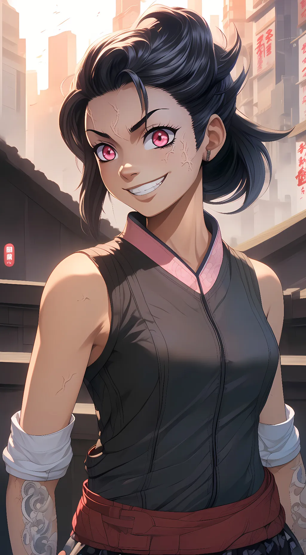 ai character: liz background