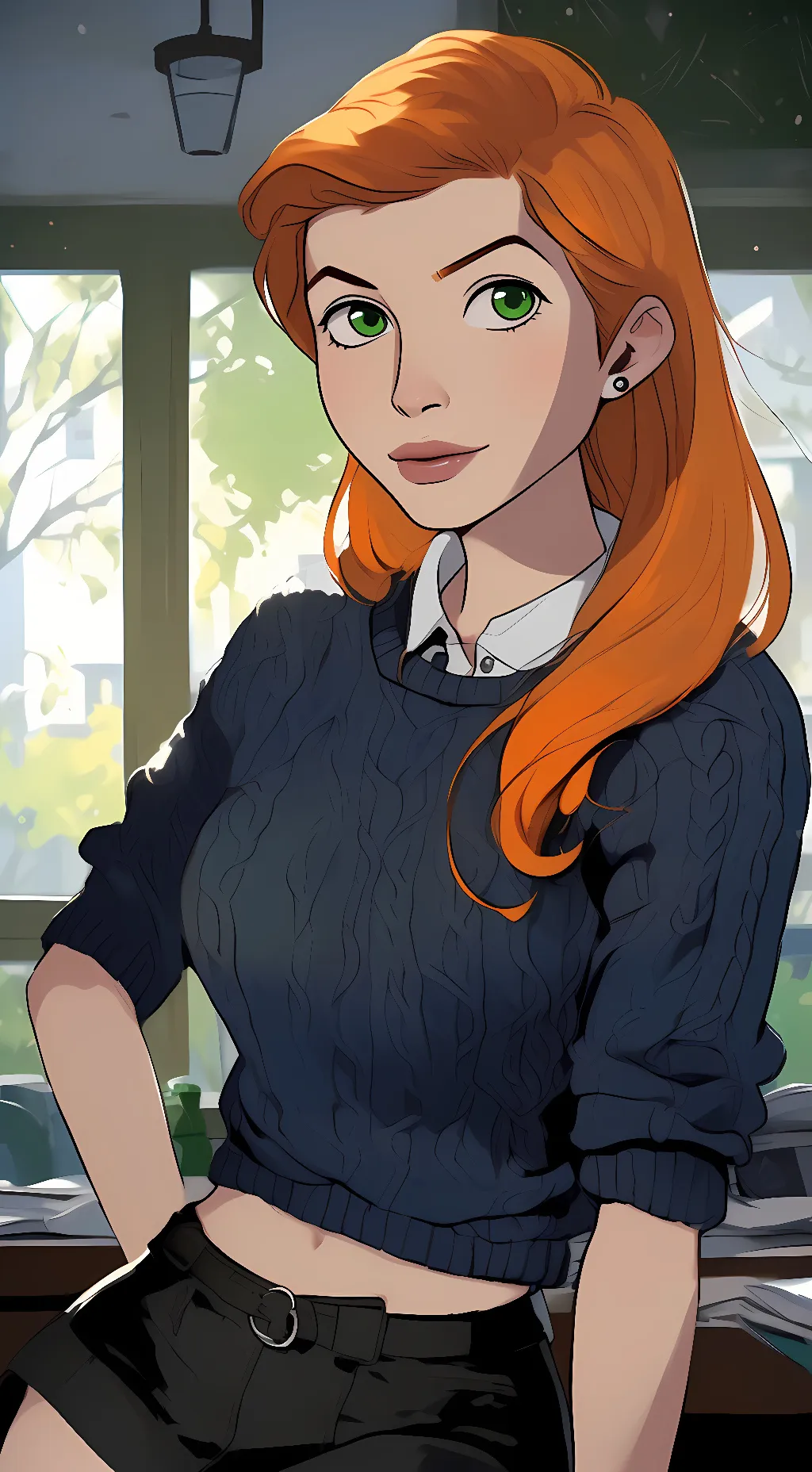 ai character: Gwen Tennyson background