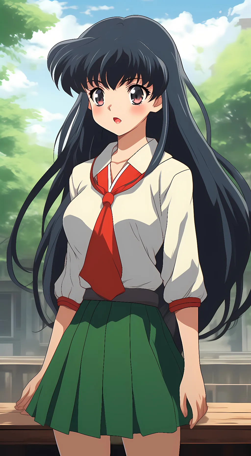 ai character: Kagome background