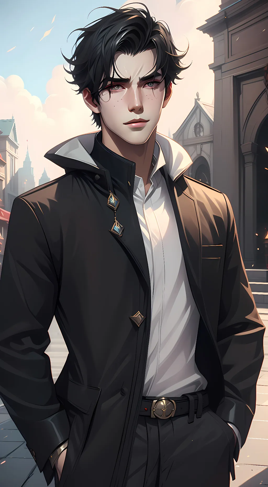 ai character: Allen Waller background